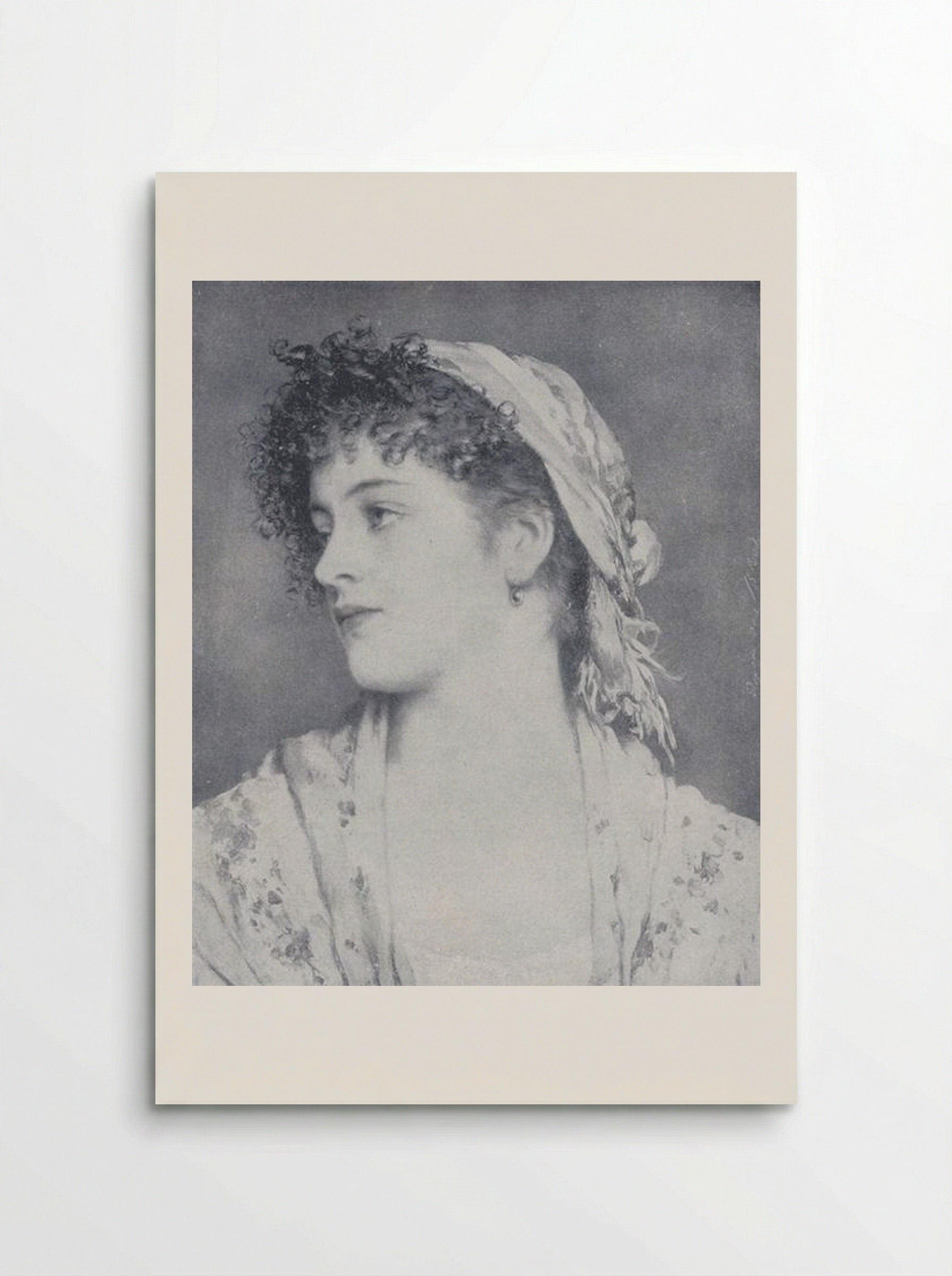 Portrait Angiolina - Eugene de Blaas - Poster