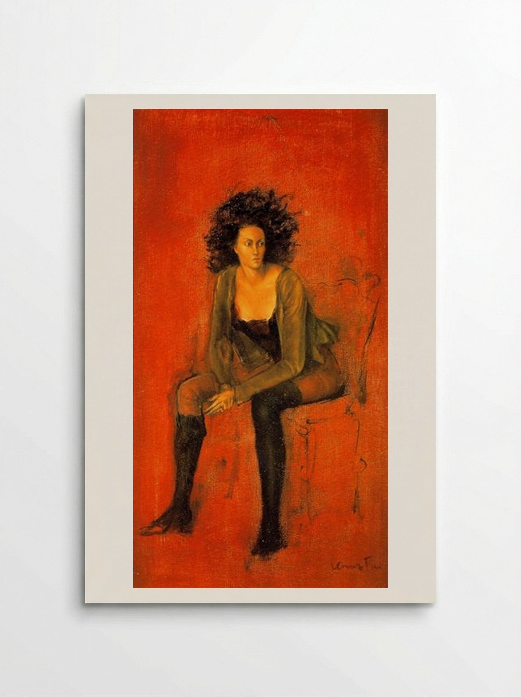 Portrait de Meret Oppenheim - Leonor Fini - Poster