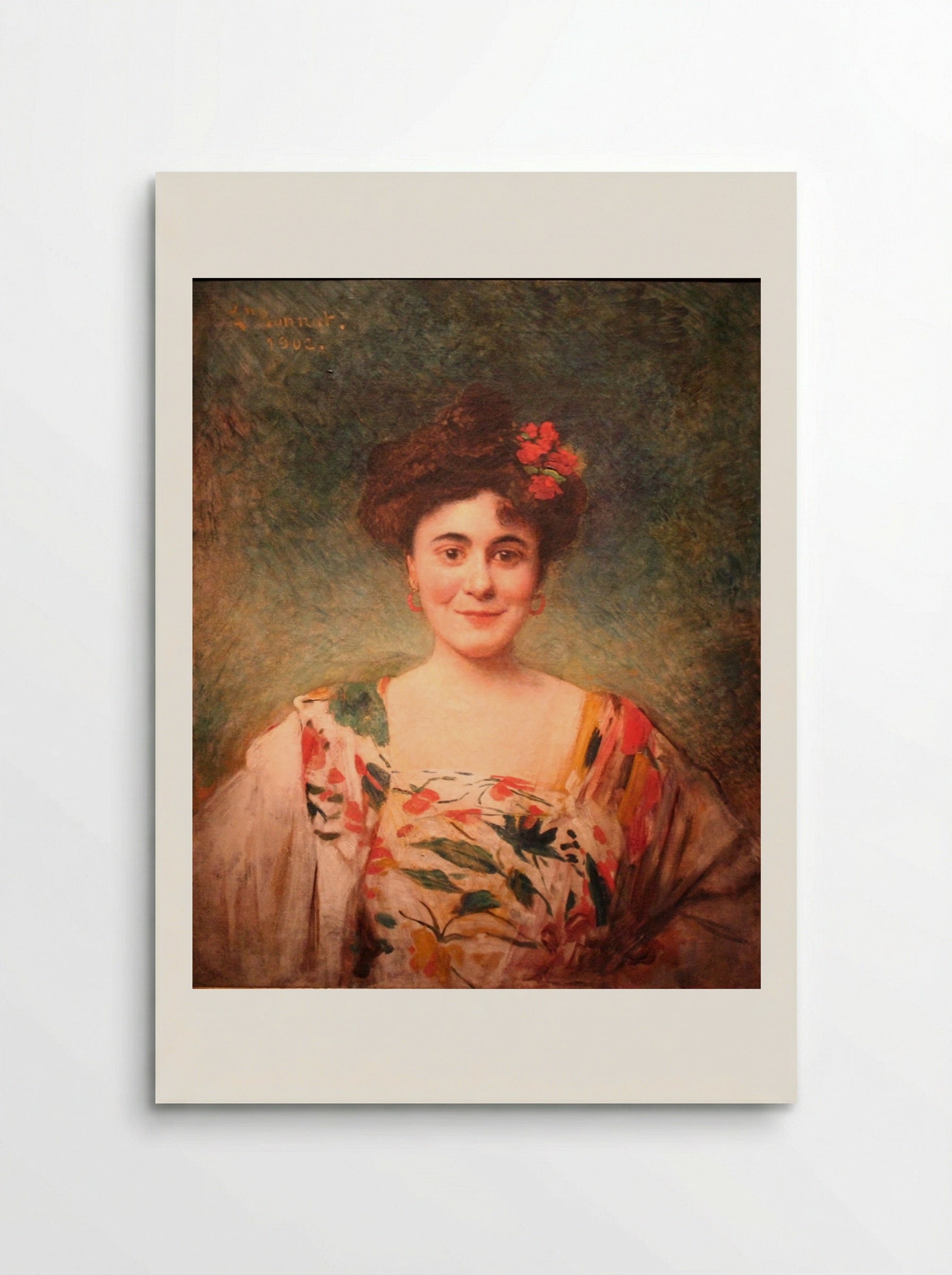 Portrait de madame Dotézac - Léon Bonnat - Poster