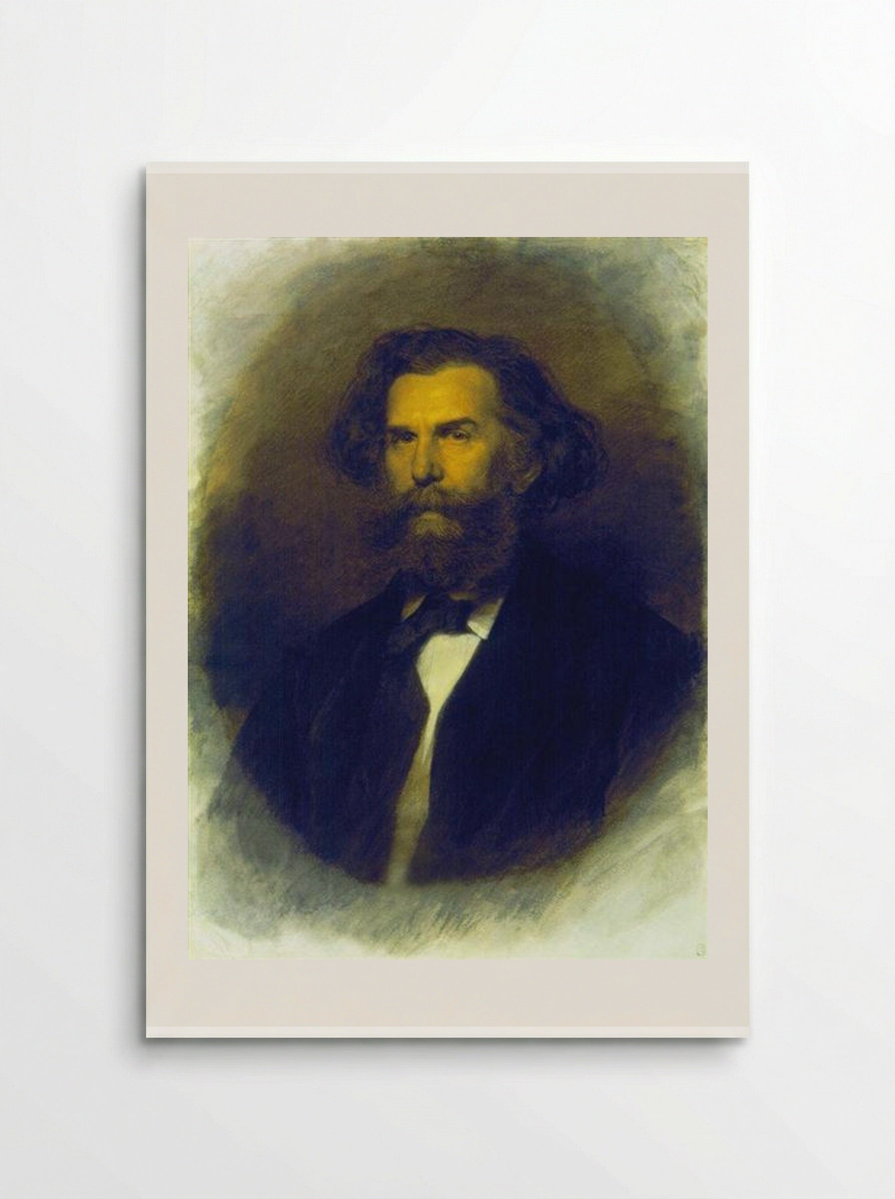 Portrait of A.P. Bogoliubov - Ivan Kramskoy - Poster