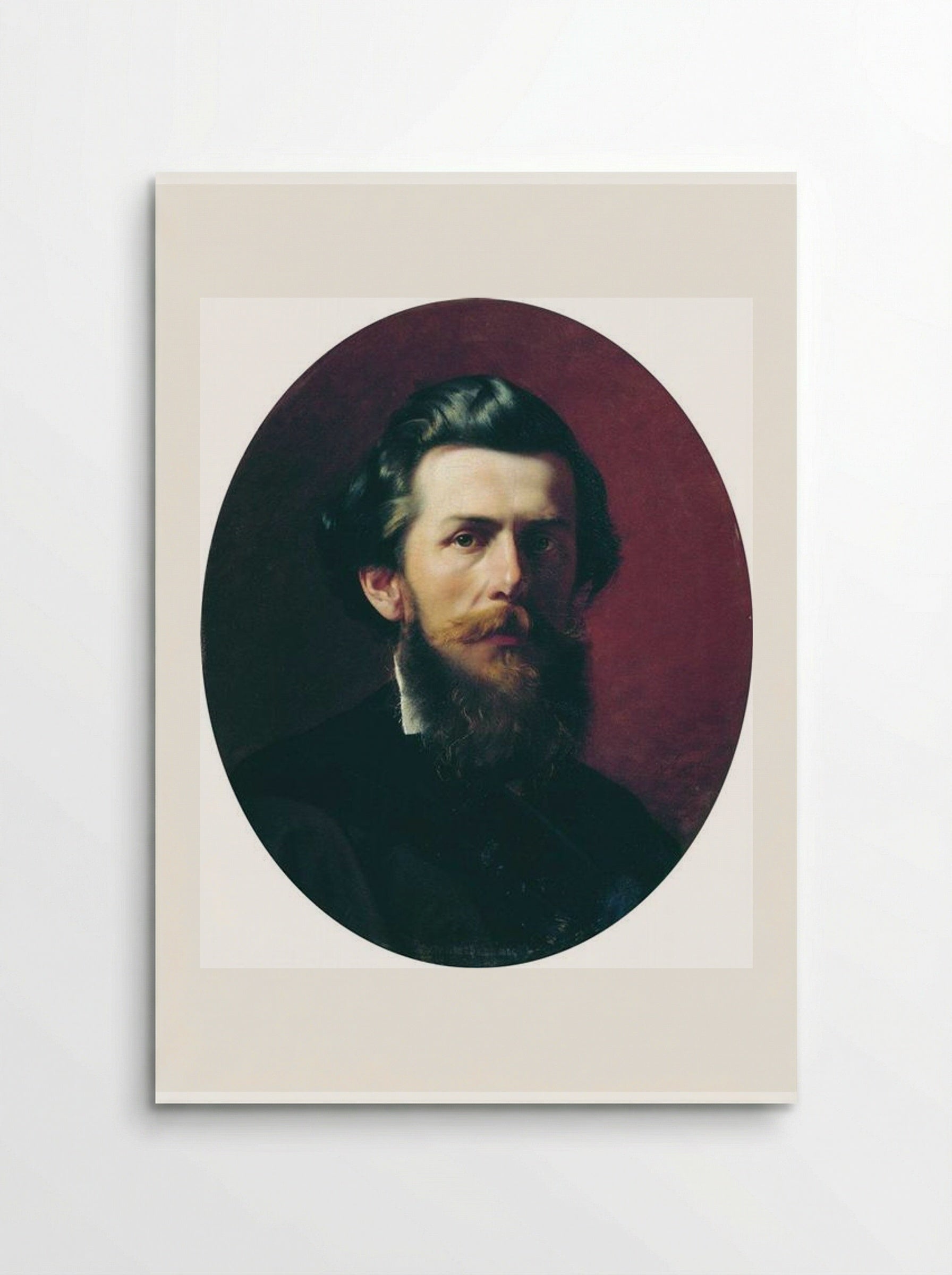 Portrait of A.P. Bogoliubov - Fyodor Bronnikov - Poster