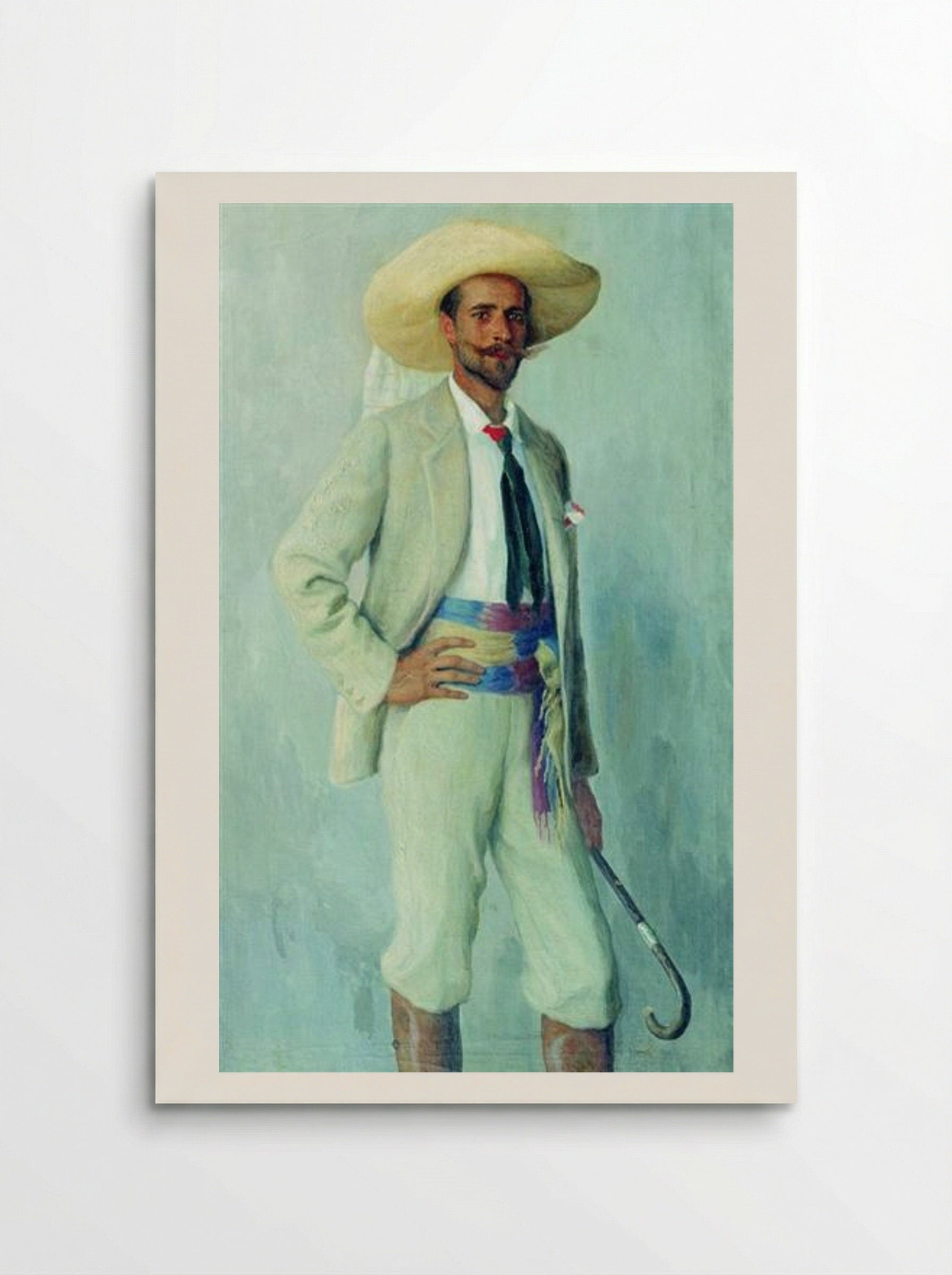 Portrait of A. Gorchakov - Nikolay Bogdanov-Belsky - Poster