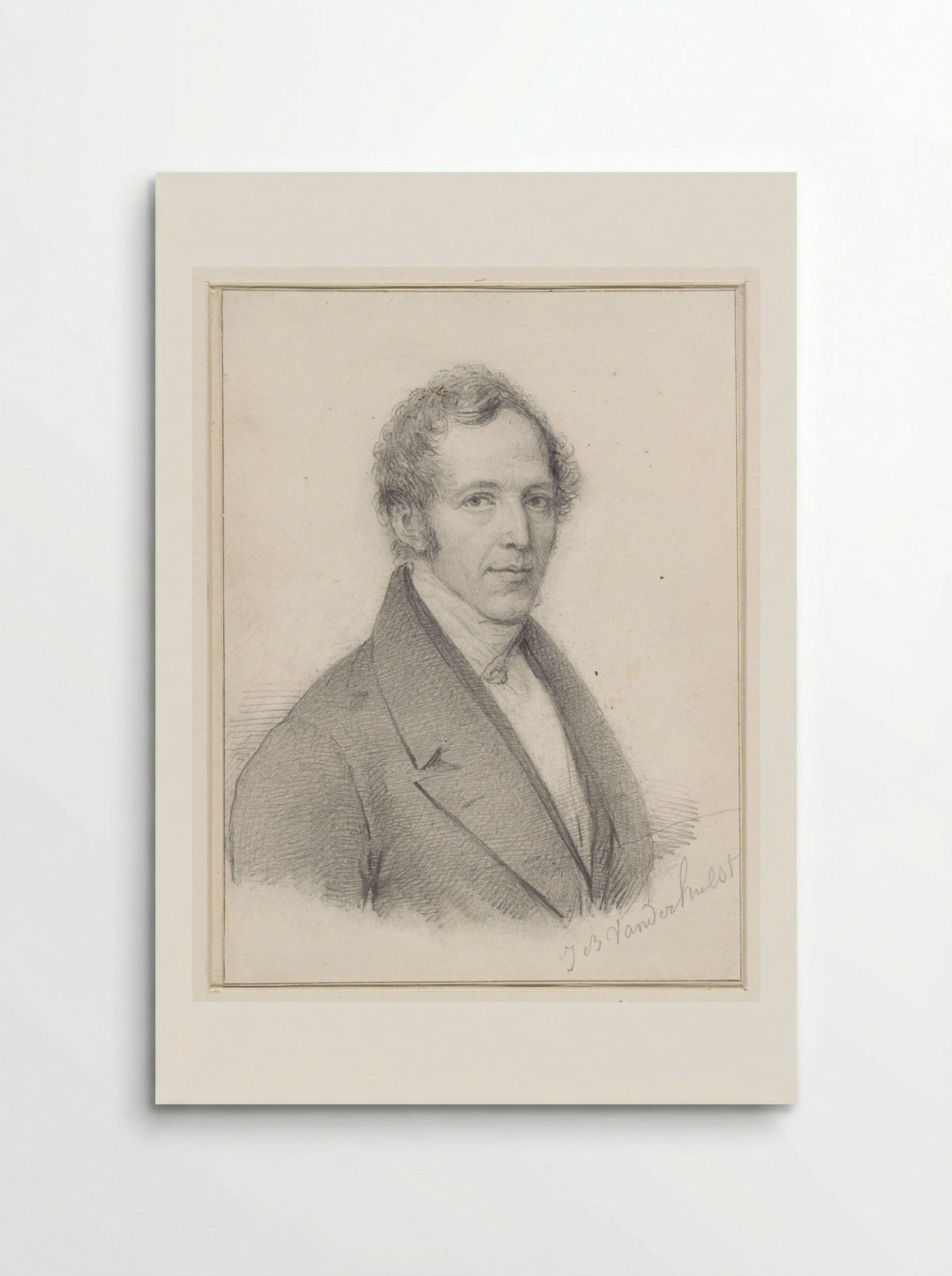 Portrait of Adam François Jules Armand, Count of Duyn van Maasdam - Jean-Baptiste Van der Hulst - Poster