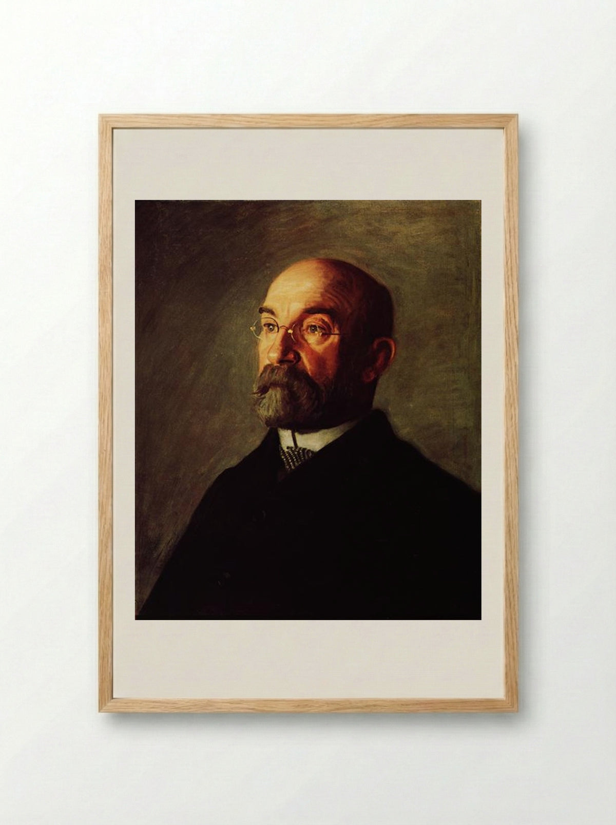 Portrait of Adam S. Bare - Thomas Eakins - Framed Print Wood