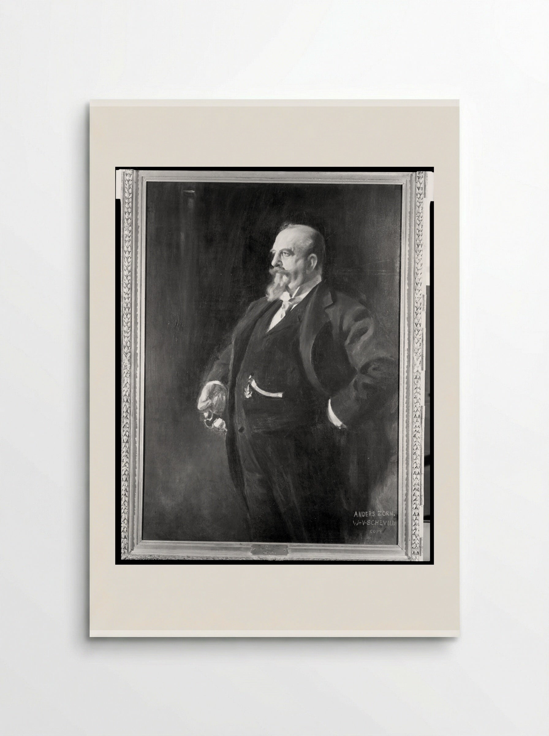Portrait of Adolphus Busch - William Valentine Schevill - Poster