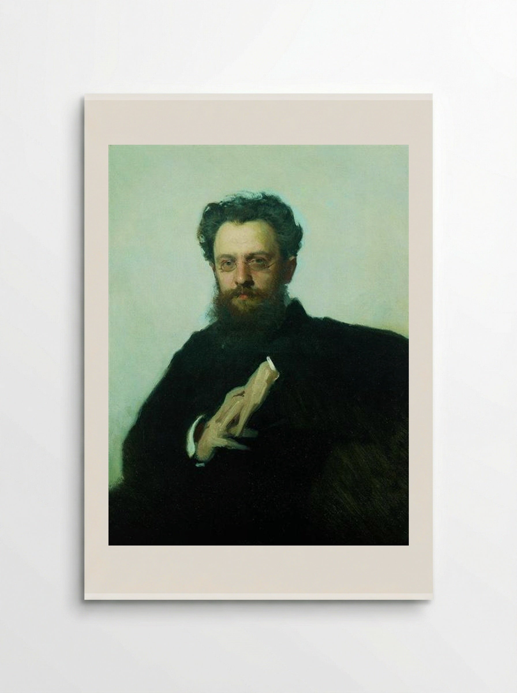 Portrait of Adrian Viktorovich Prakhov - Ivan Kramskoy - Poster