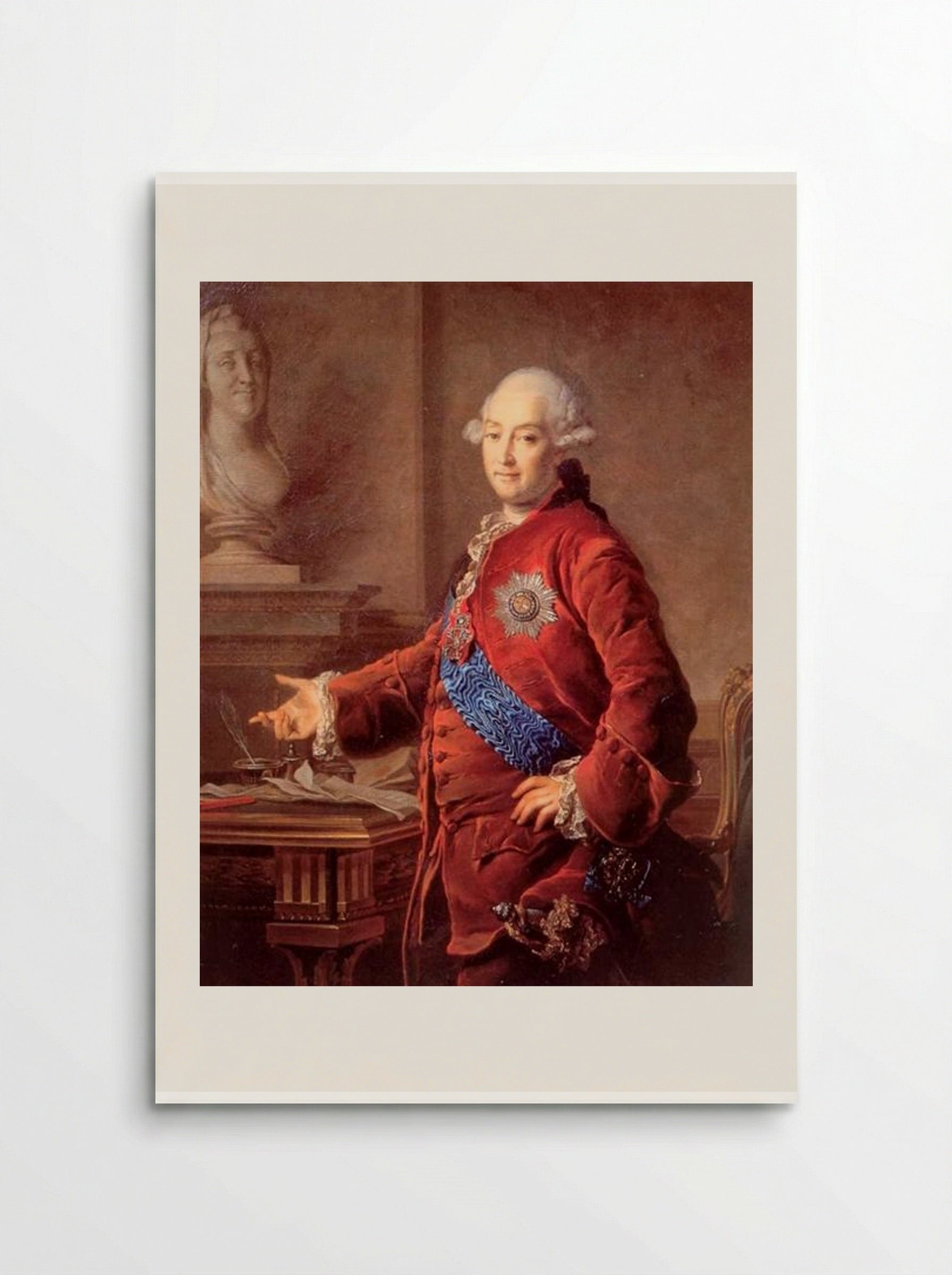 Portrait of Alexander Golytsyn - Dmitry Levitzky - Poster