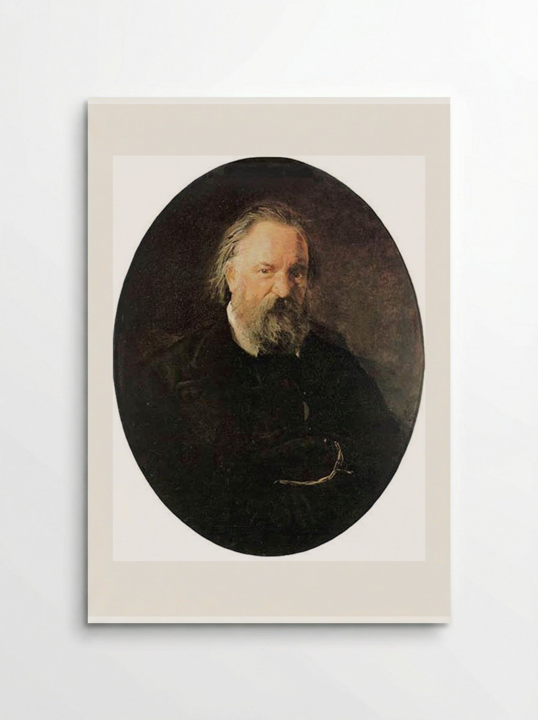 Portrait of Alexander Herzen - Nikolai Ge - Poster