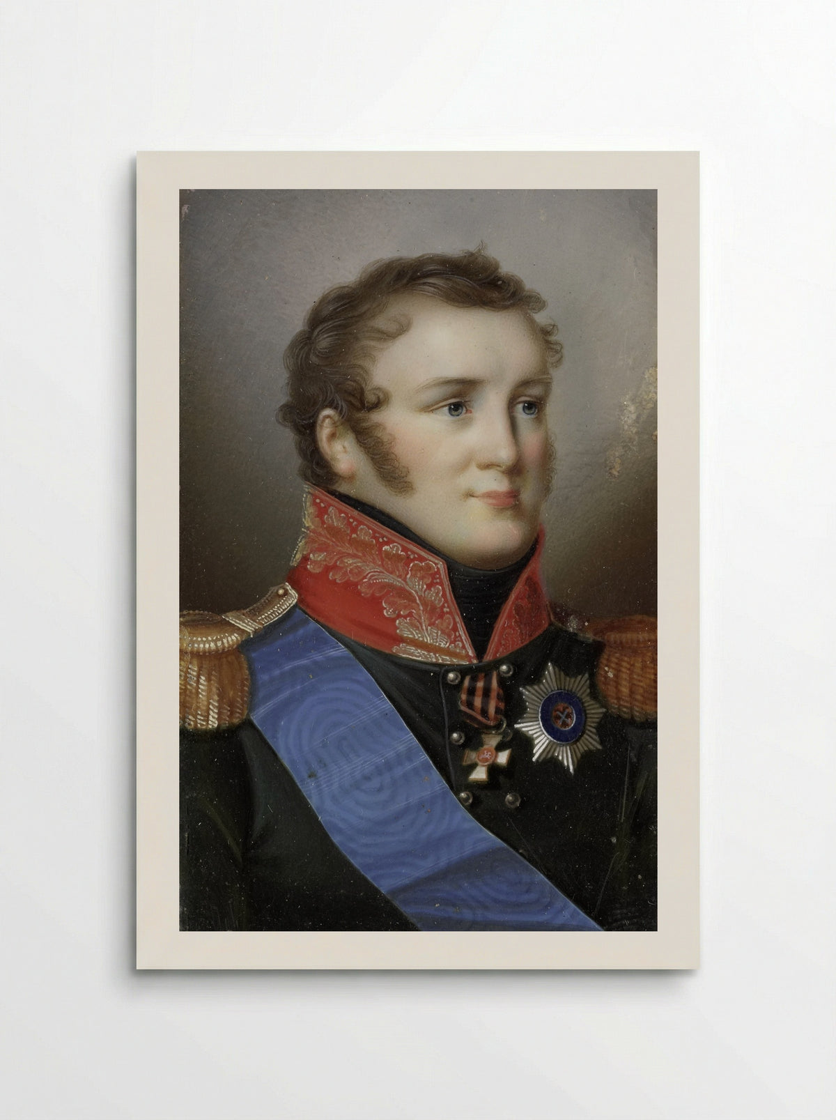 Portrait of Alexander I, Emperor of Russia - Domenico Bossi - Poster