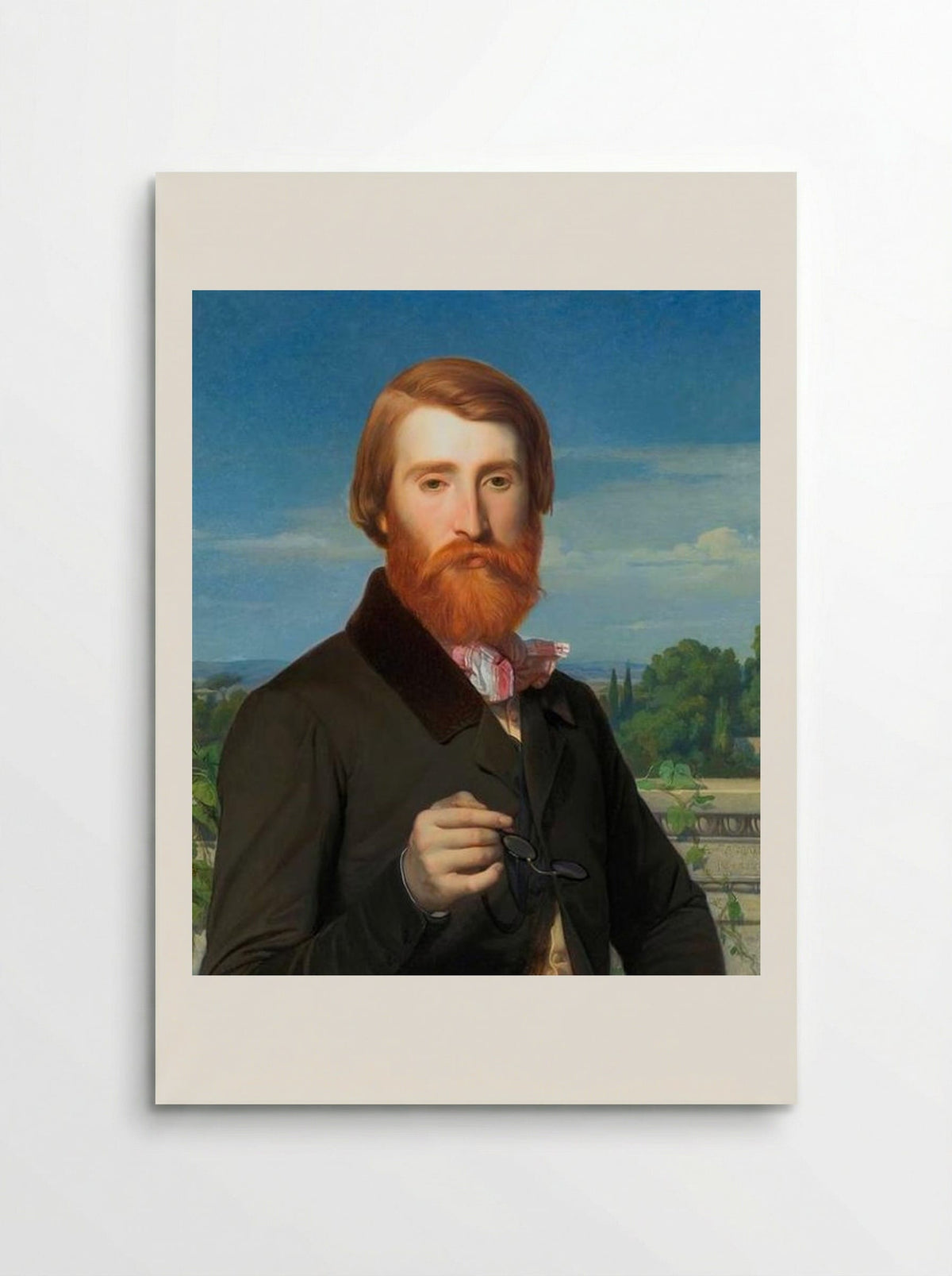 Portrait of Alfred Bruyas - Alexandre Cabanel - Poster