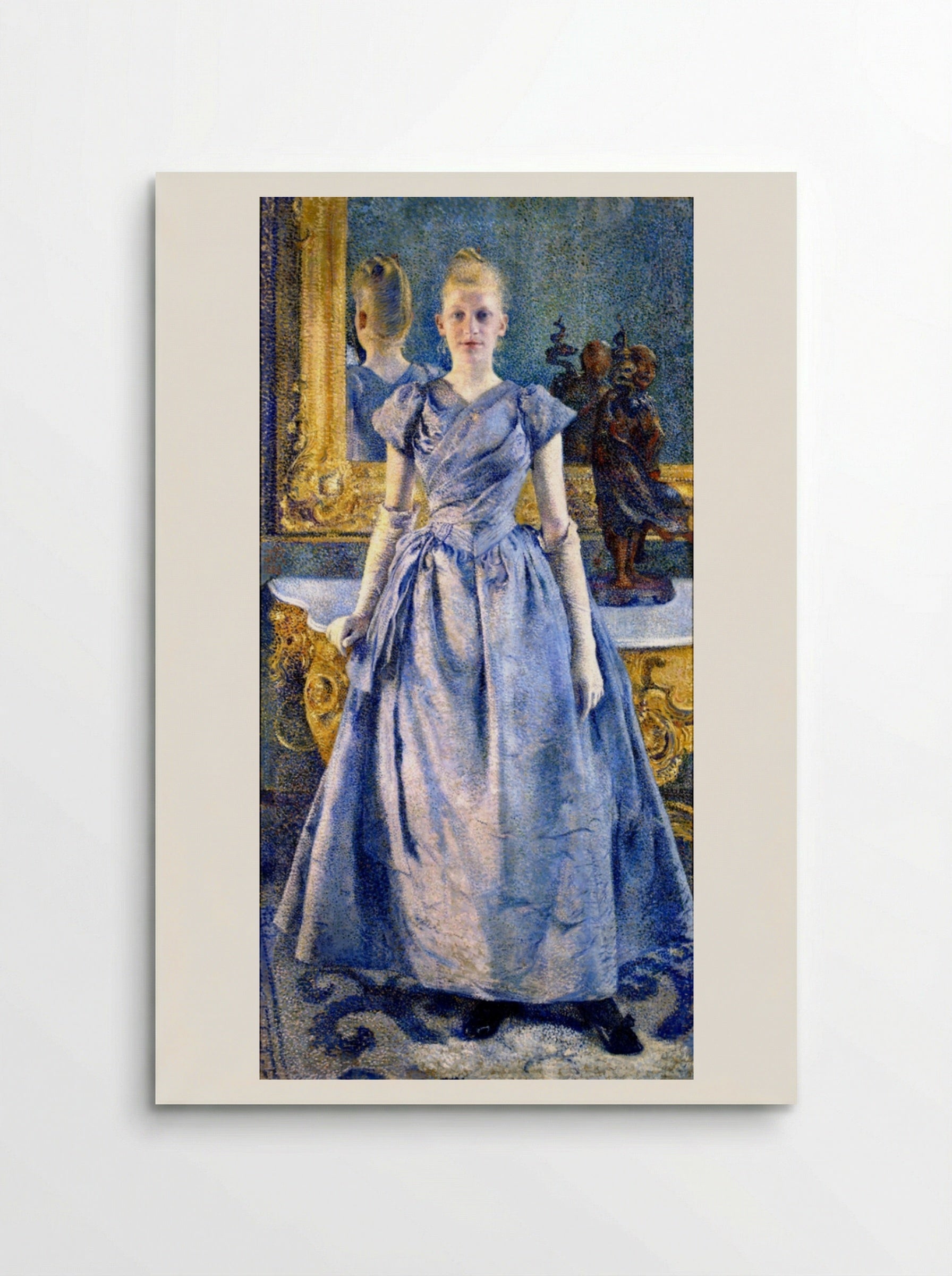 Portrait of Alice Sethe - Théo van Rysselberghe - Poster