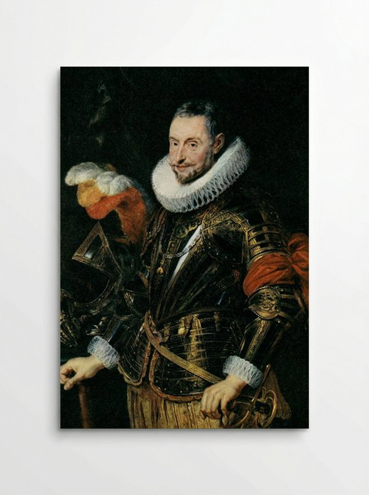 Portrait of Ambrogio Spinola - Peter Paul Rubens - Poster