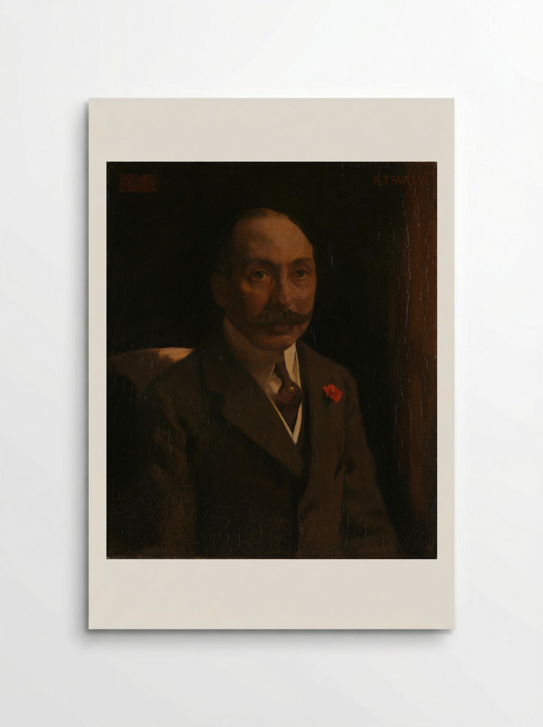 Portrait of Andries van Wezel - Willem Witsen - Poster