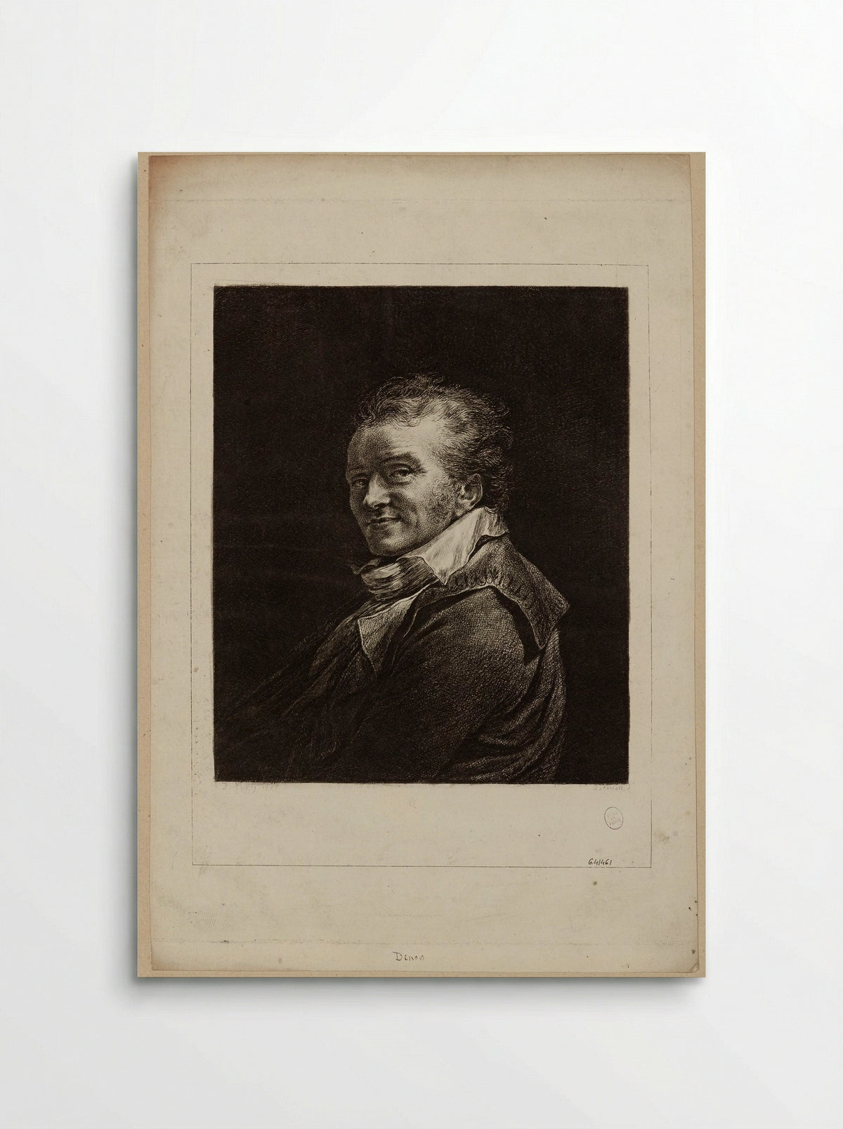 Portrait of Angelo Quirini - Dominique Vivant Denon - Poster
