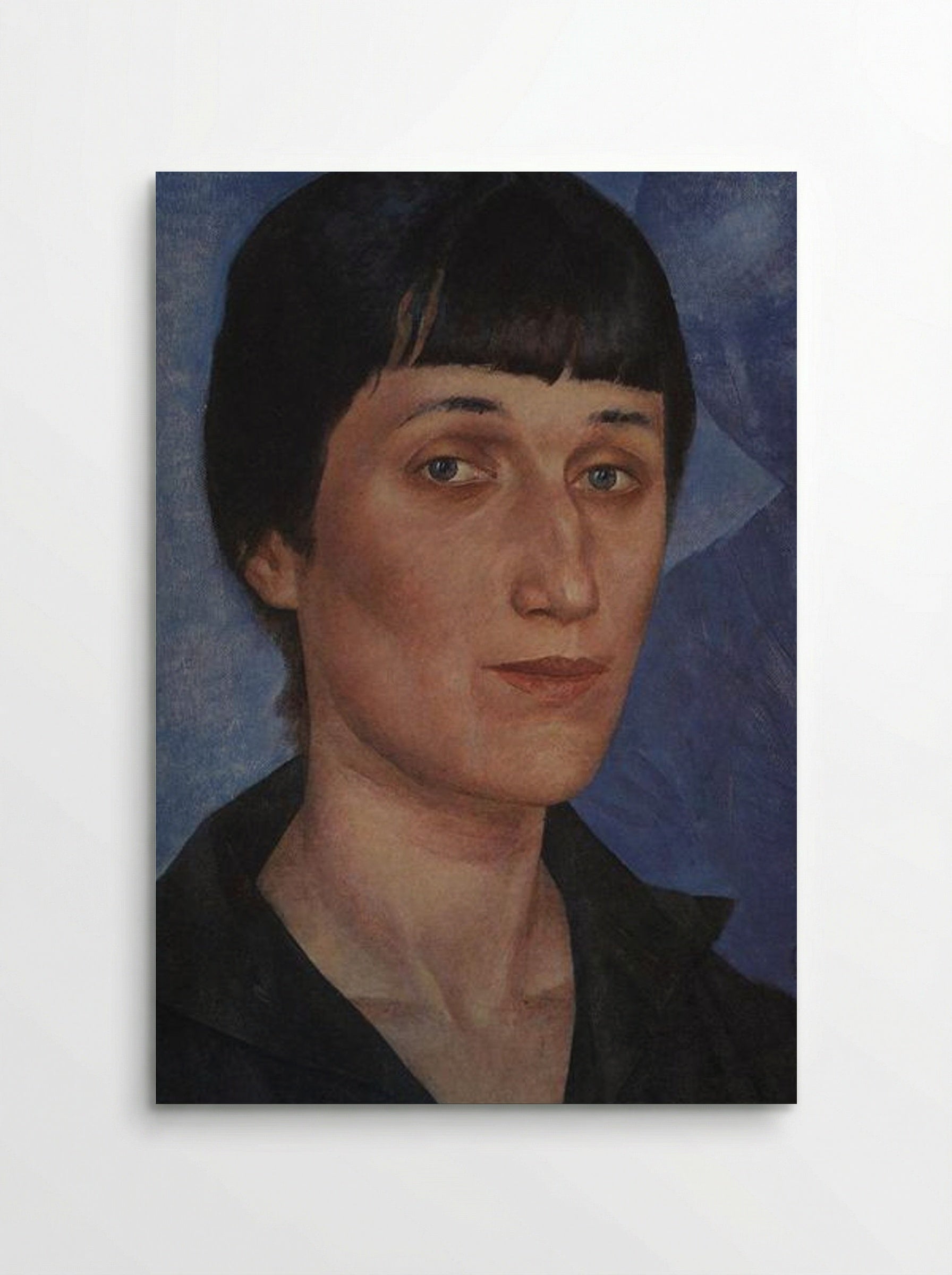 Portrait of Anna Akhmatova - Kuzma Petrov-Vodkin - Poster