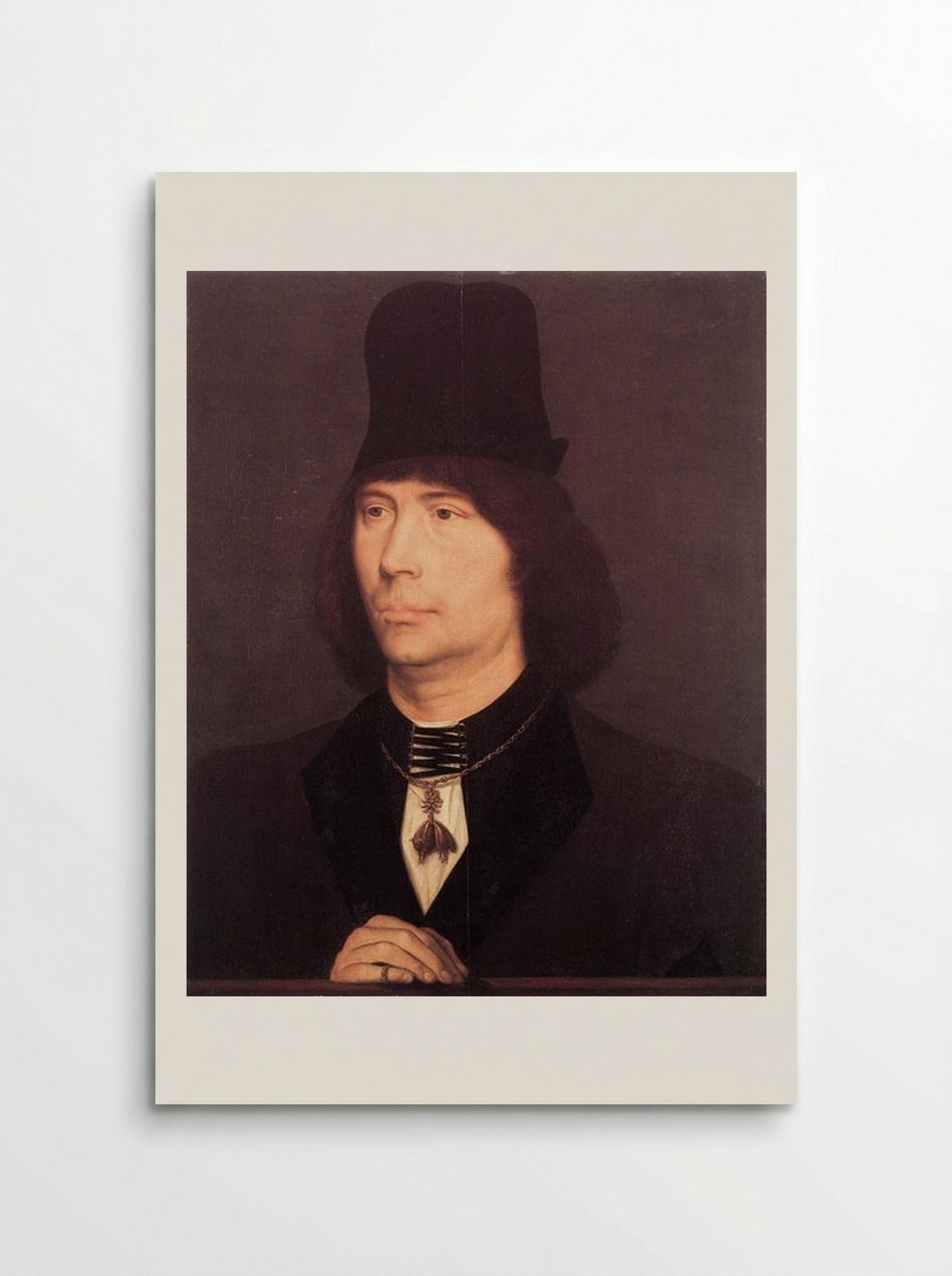 Portrait of Anthony of Burgundy - Hans Memling - Poster
