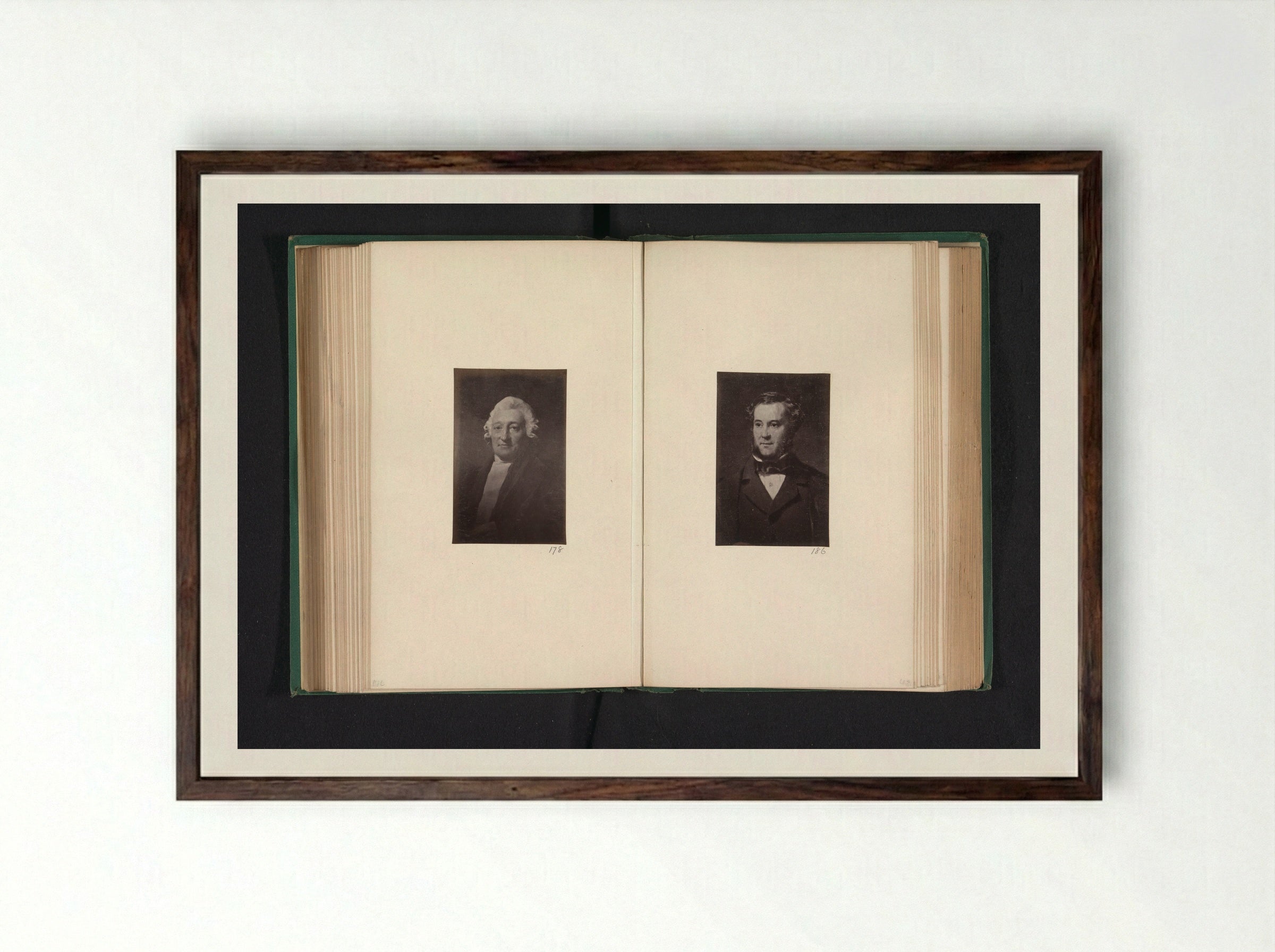 Portrait of Archibald Colquhoun - Thomas Annan - Framed Print Dark Wood
