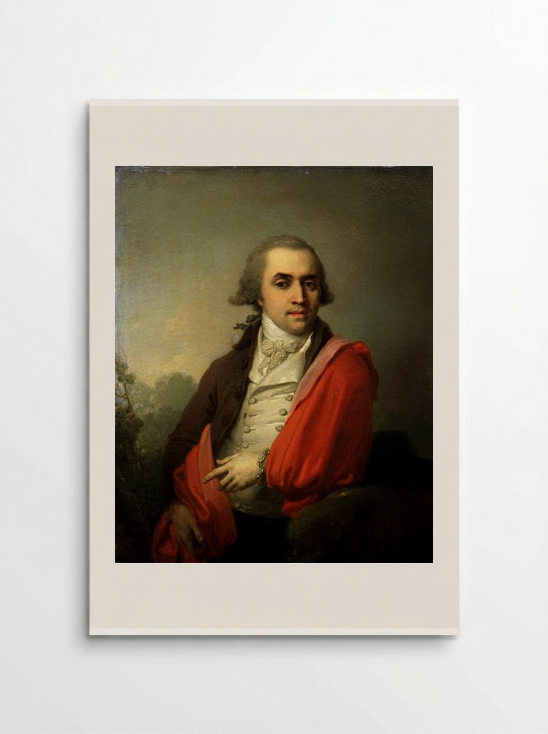 Portrait of Ardalyon Torsukov - Vladimir Borovikovsky - Poster