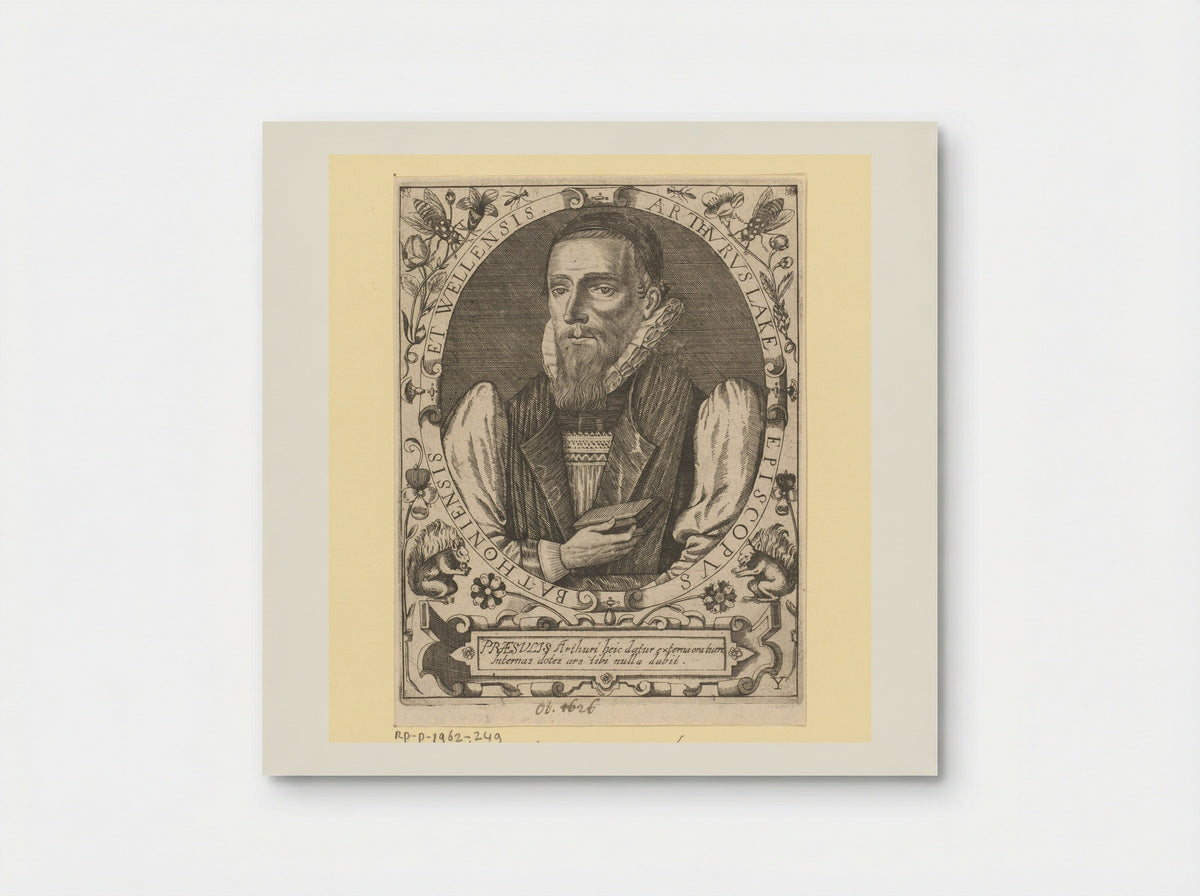 Portrait of Arthur Lake, Bishop of Bath and Wells - Paul de Zetter - Poster