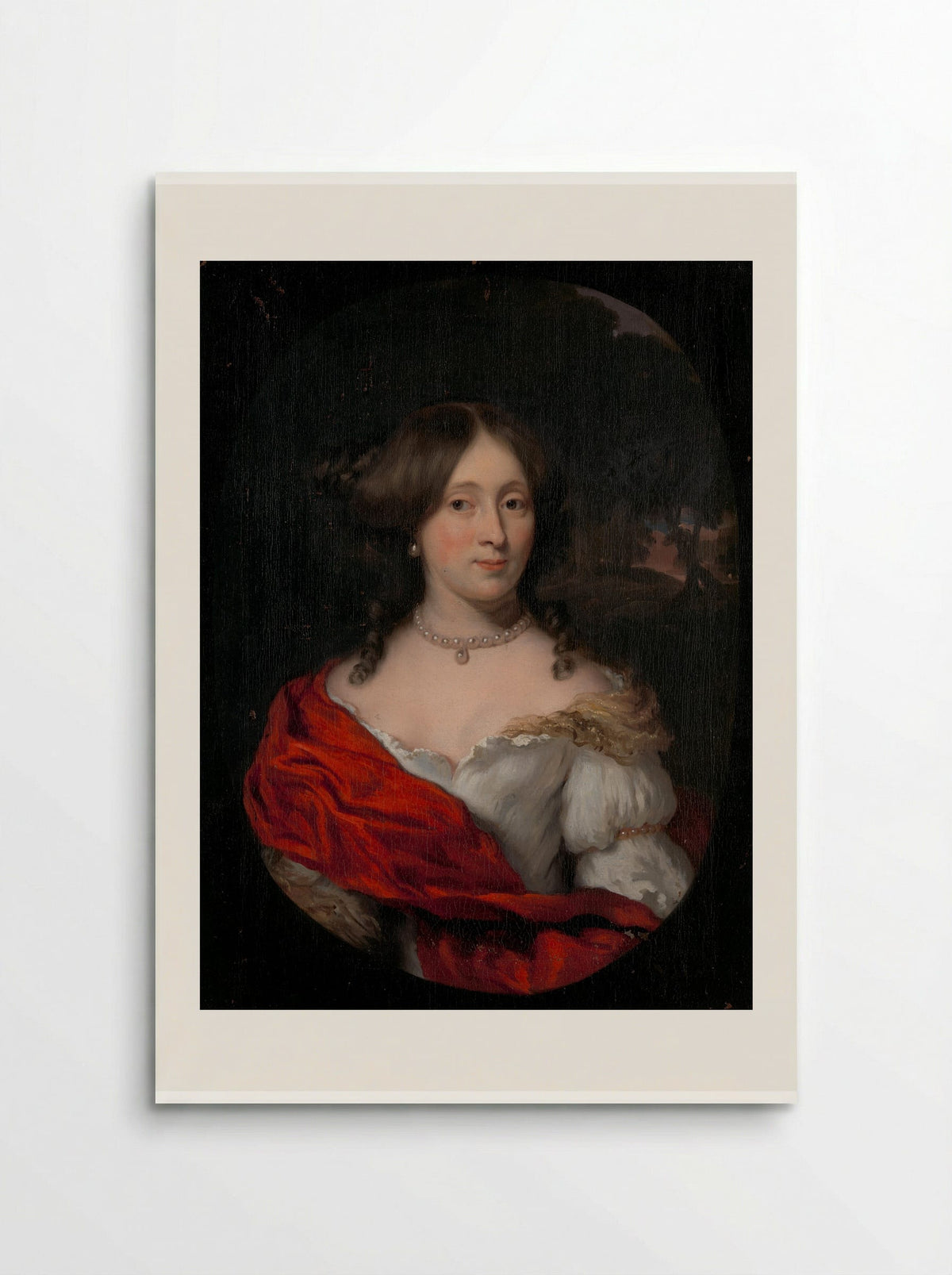 Portrait of Belichje Hulft - Nicolaes Maes - Poster