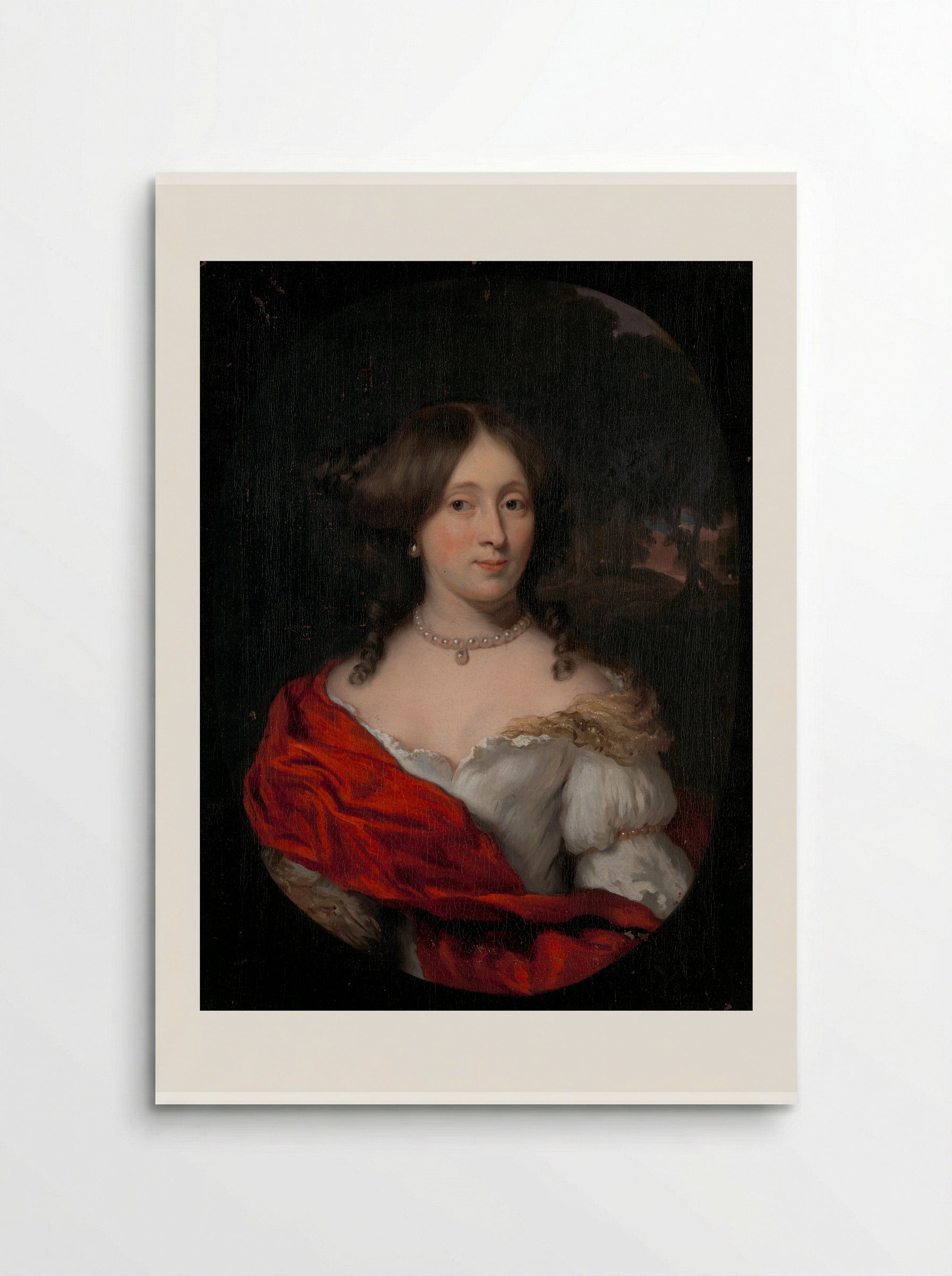 Portrait of Belichje Hulft - Nicolaes Maes - Poster