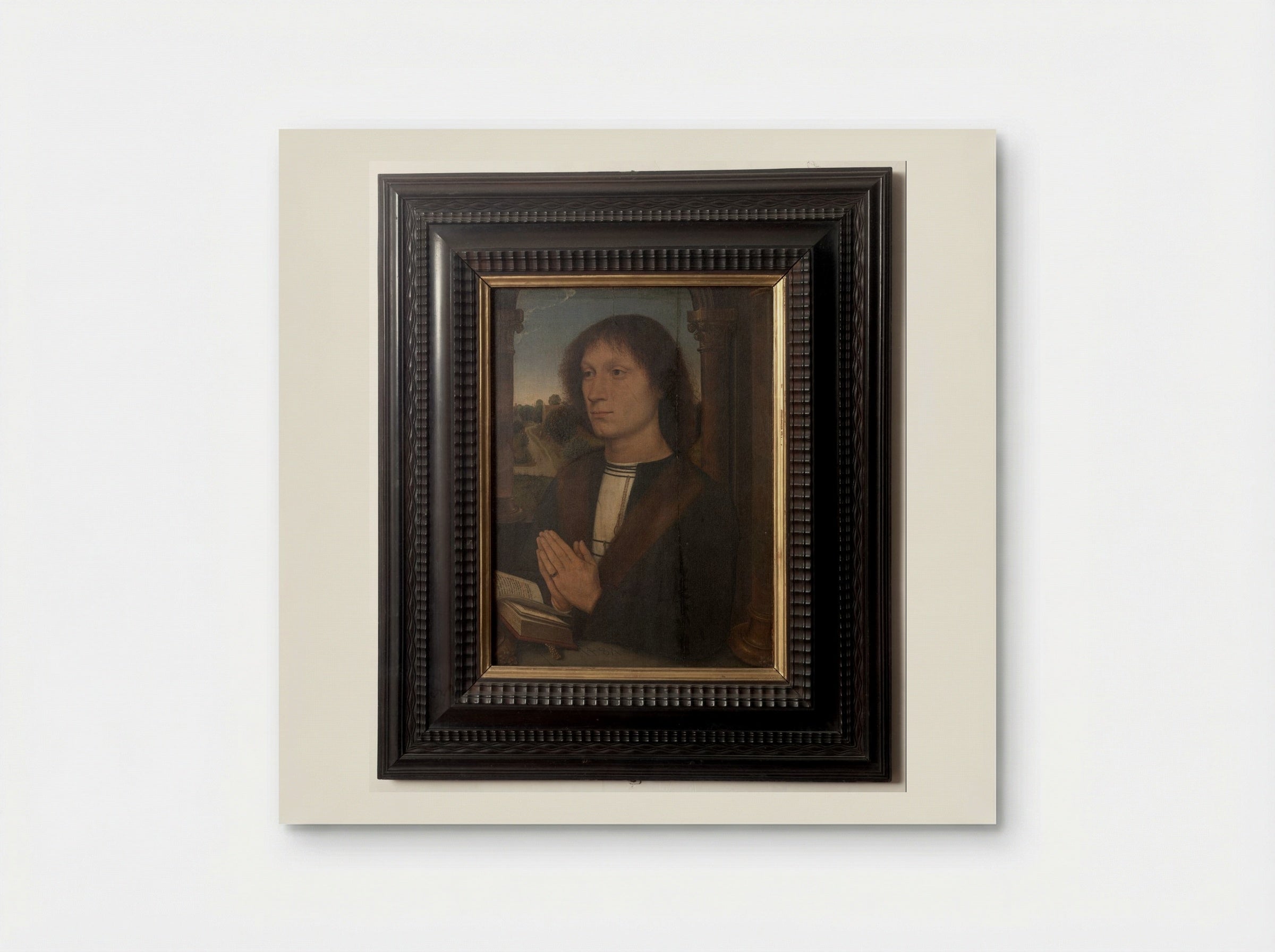Portrait of Benedetto di Tommaso Portinari - Hans Memling - Poster