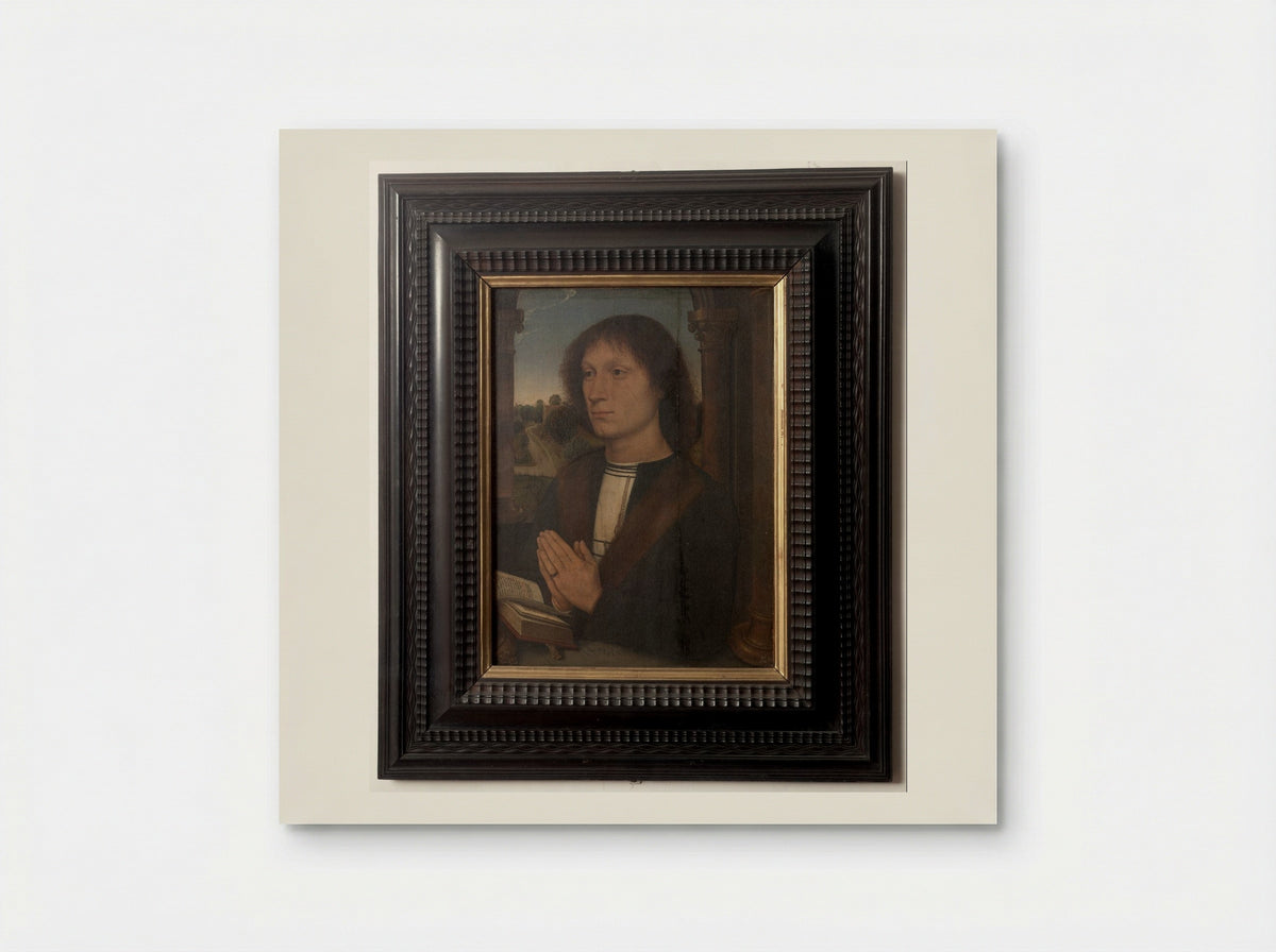 Portrait of Benedetto di Tommaso Portinari - Hans Memling - Poster