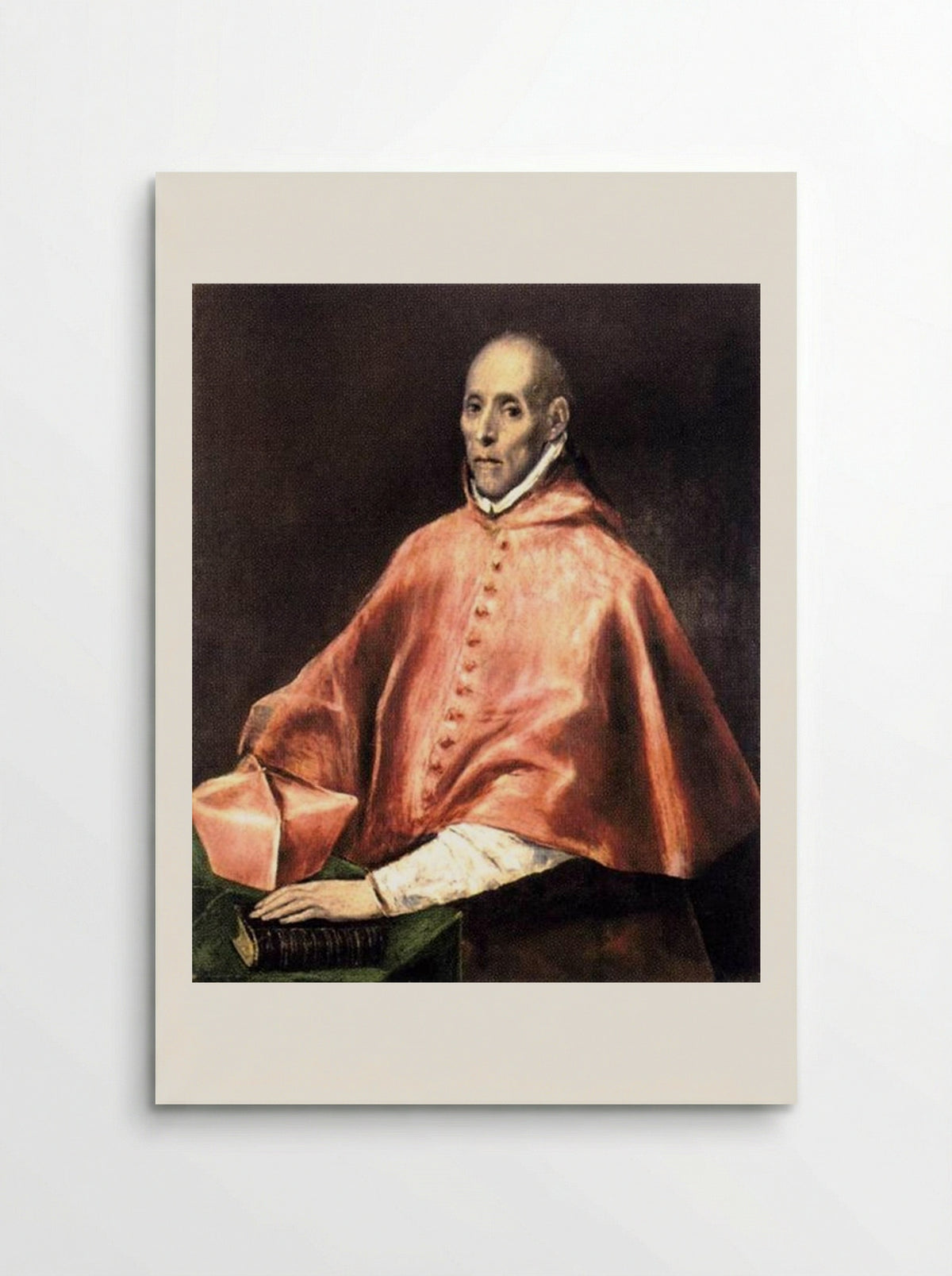 Portrait of Cardinal Tavera - El Greco - Poster