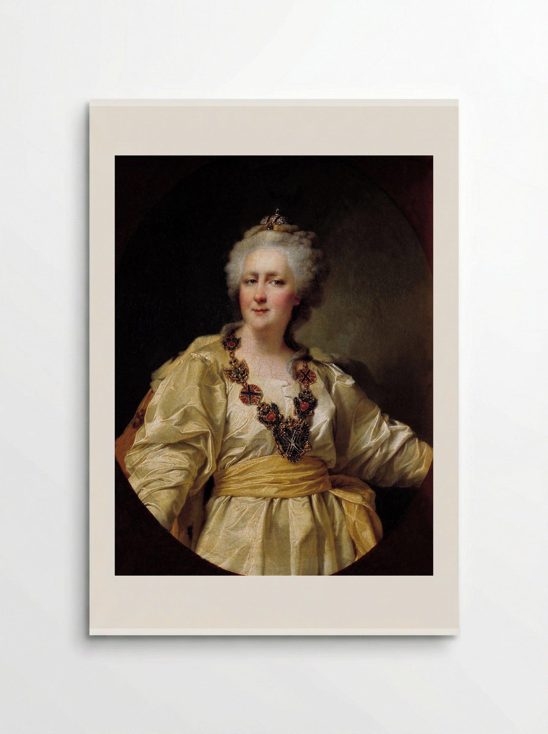 Portrait of Catherine II of Russia - Dmitry Levitzky - Poster