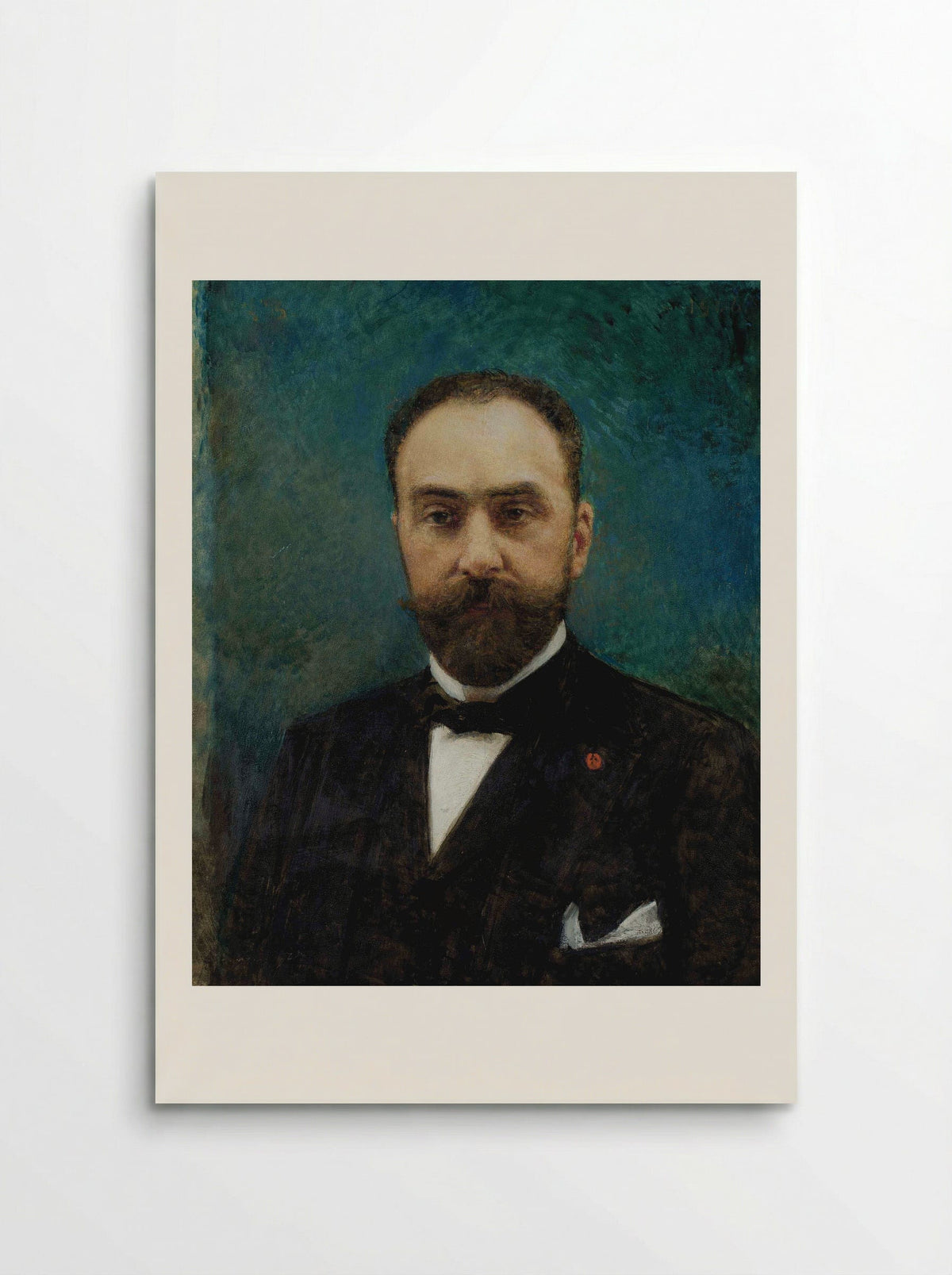 Portrait of Charles Ephrussi - Léon Bonnat - Poster
