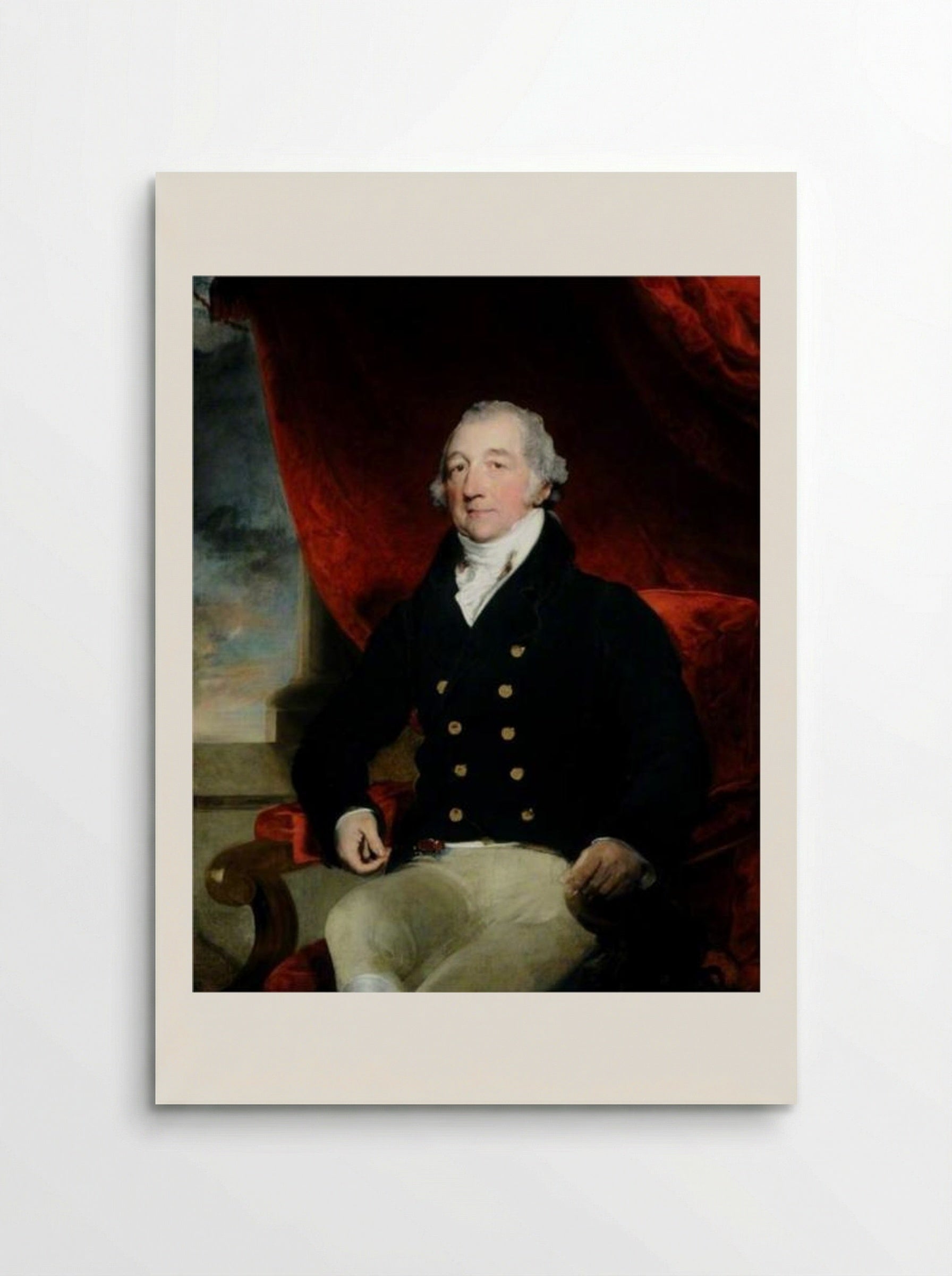 Portrait of Charles Greenwood - Thomas Lawrence - Poster