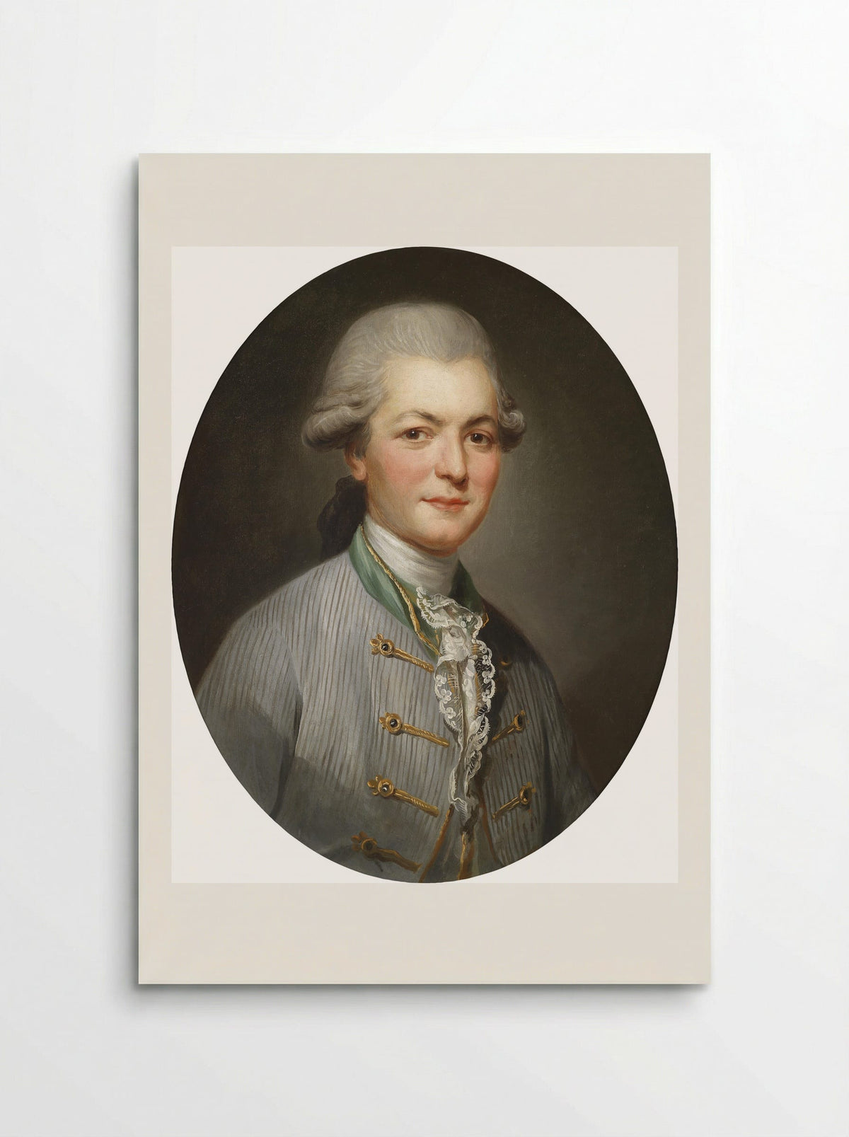Portrait of Charles Joseph de Pallu - Joseph Ducreux - Poster