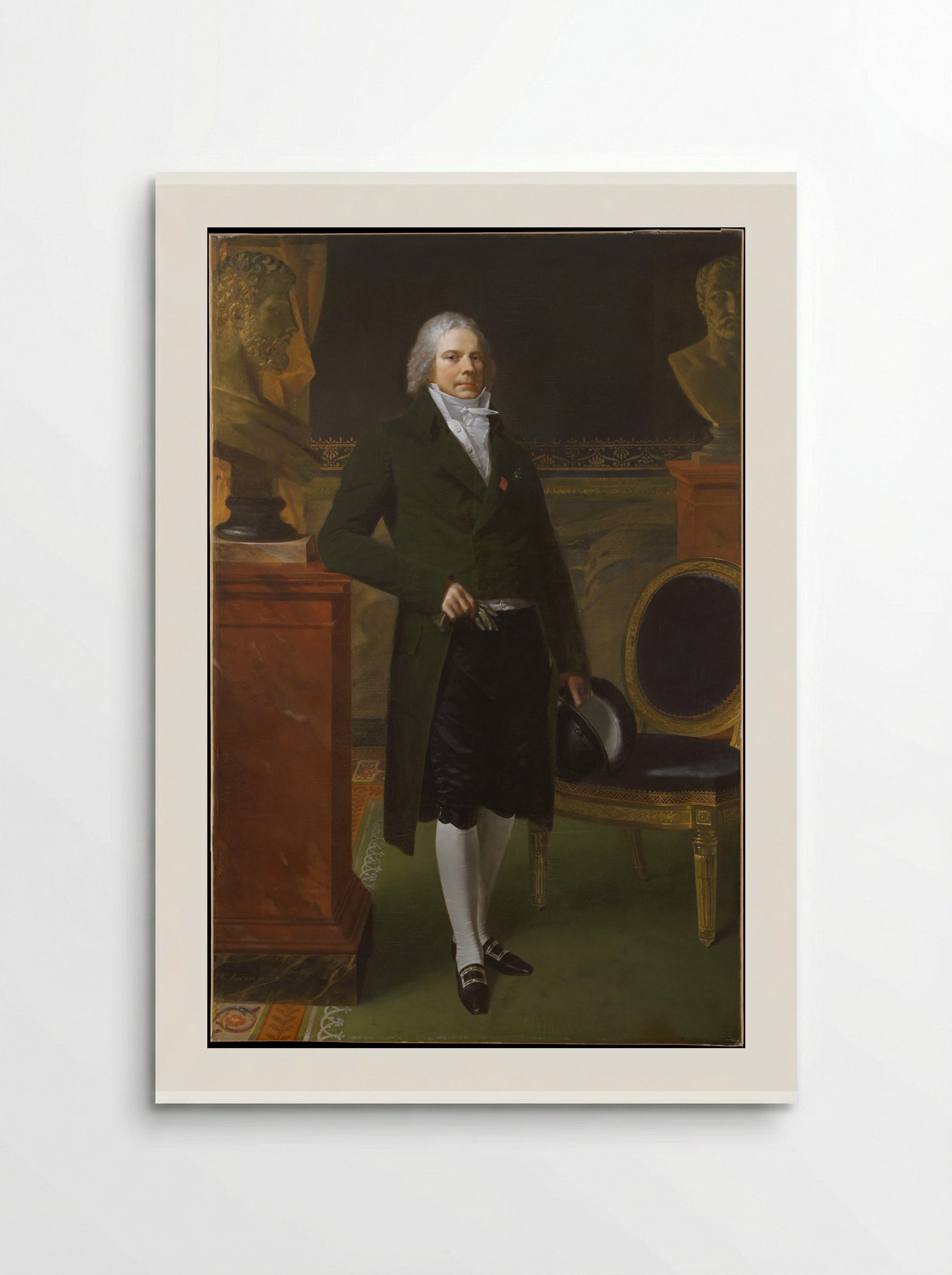 Portrait of Charles Maurice de Talleyrand-Perigord - Pierre-Paul Prud'hon - Poster