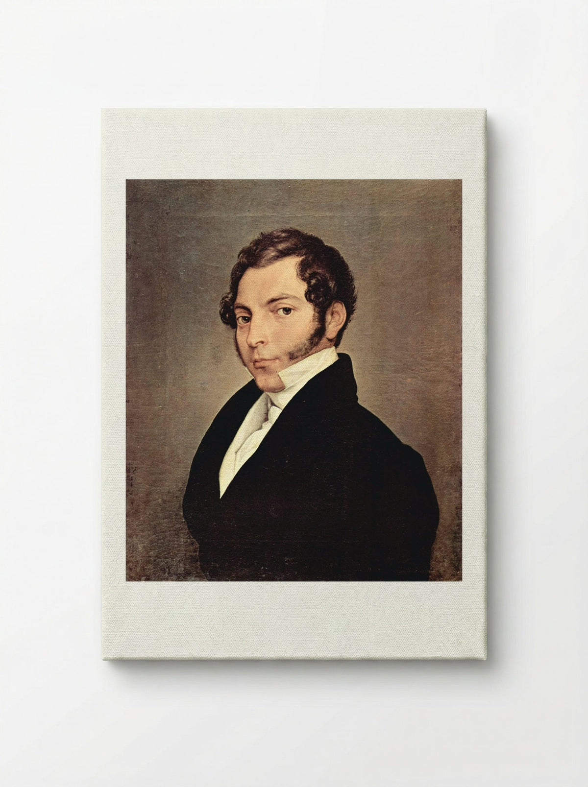 Portrait of Conte Ninni - Francesco Hayez - Canvas