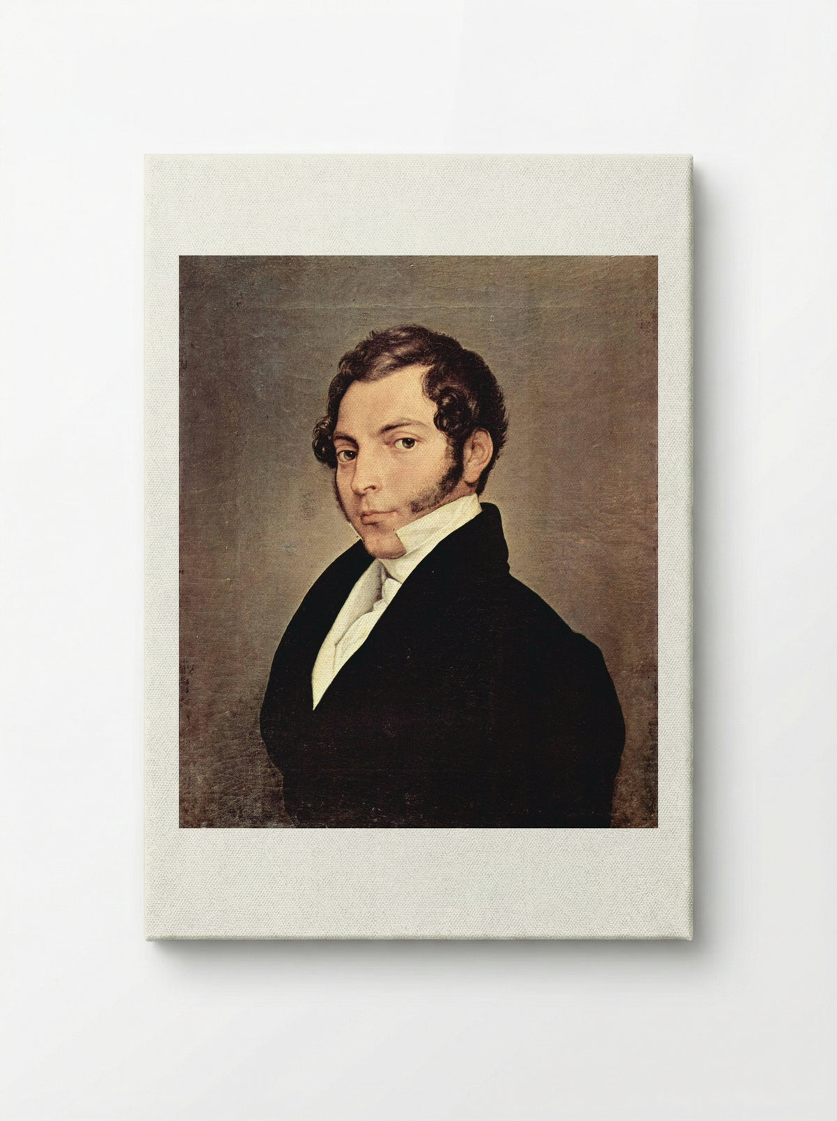 Portrait of Conte Ninni - Francesco Hayez - Canvas