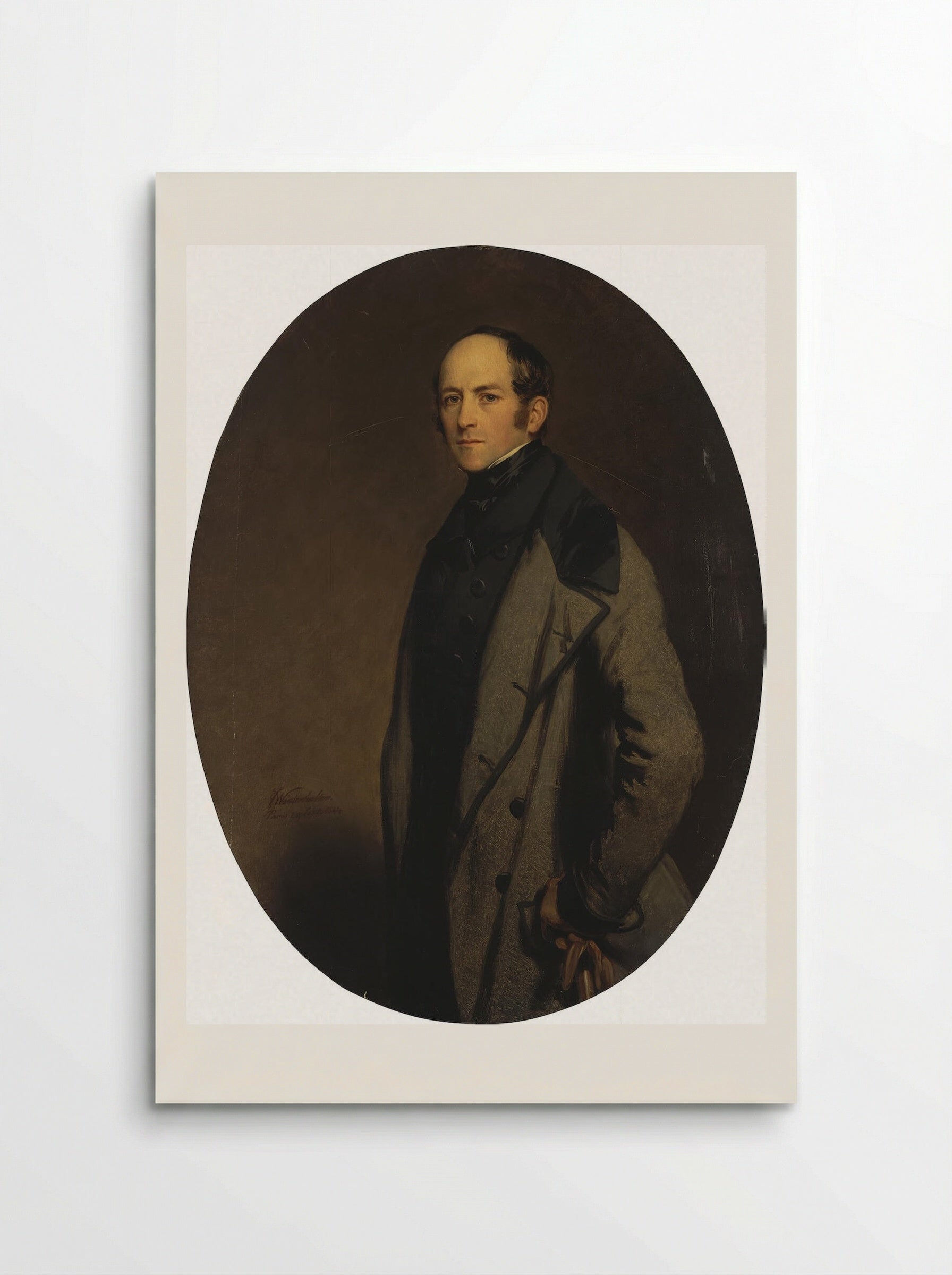 Portrait of Count Alexei Bobrinsky - Franz Xaver Winterhalter - Poster