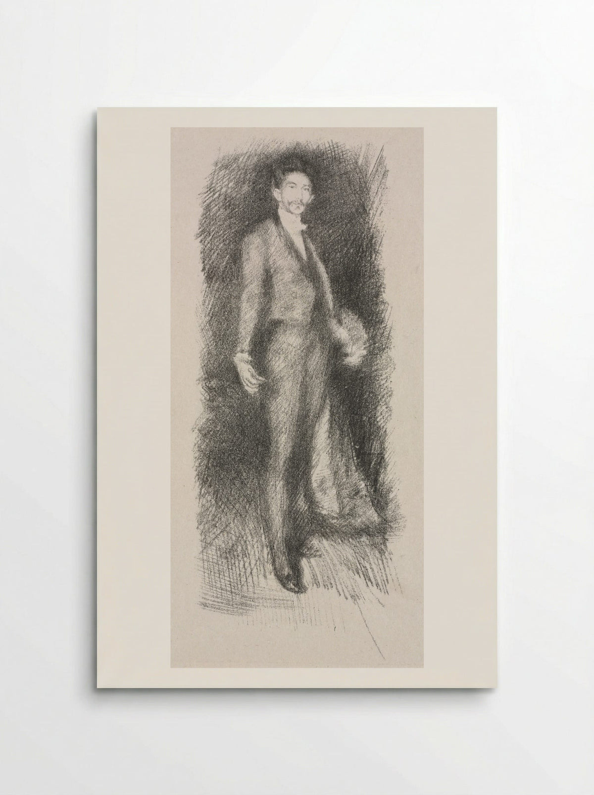 Portrait of Count Robert de Montesquiou - James McNeill Whistler - Poster