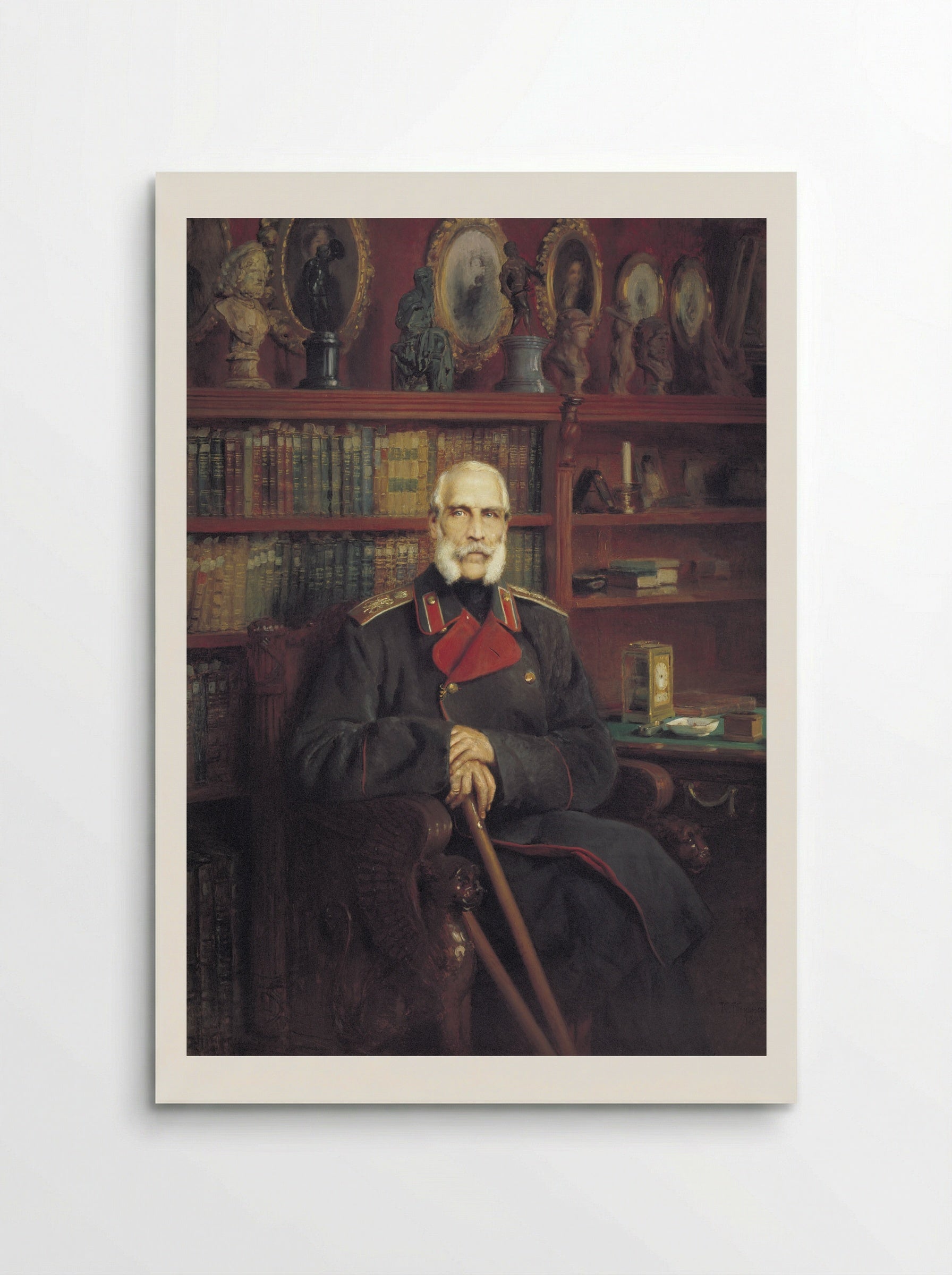 Portrait of Count Sergei Grigoriyevich Stroganov - Konstantin Makovsky - Poster