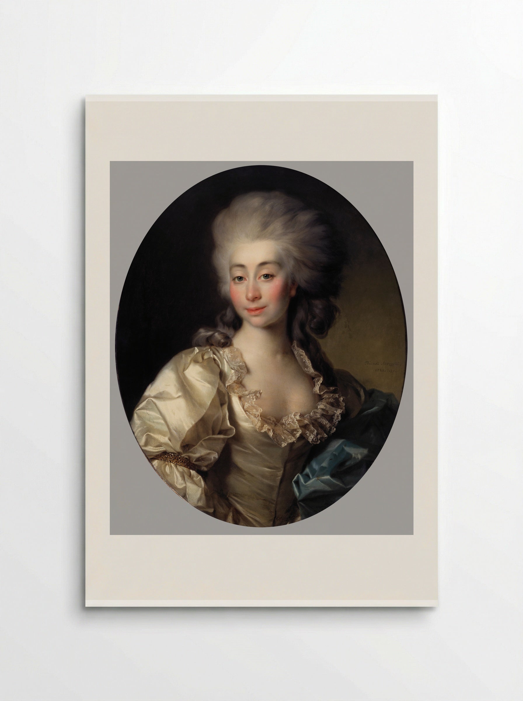 Portrait of Countess Ursula Mniszek - Dmitry Levitzky - Poster