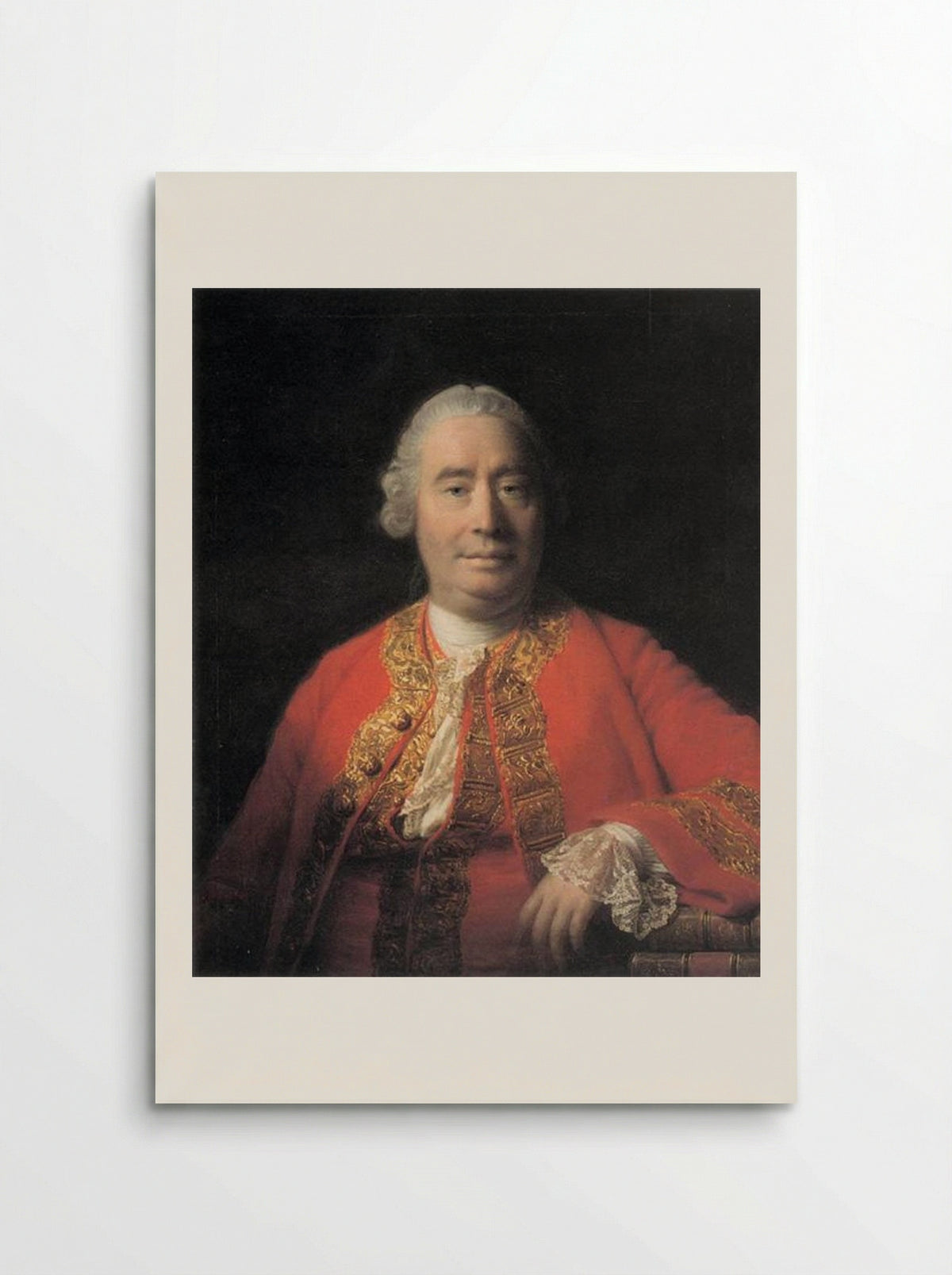 Portrait of David Hume - Allan Ramsay - Poster