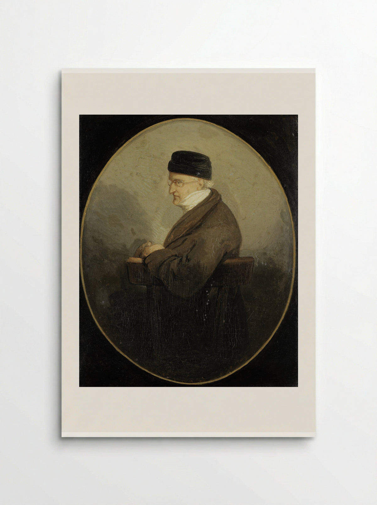 Portrait of David Pierre Giottino Humbert de Superville - Jacobus Ludovicus Cornet - Poster