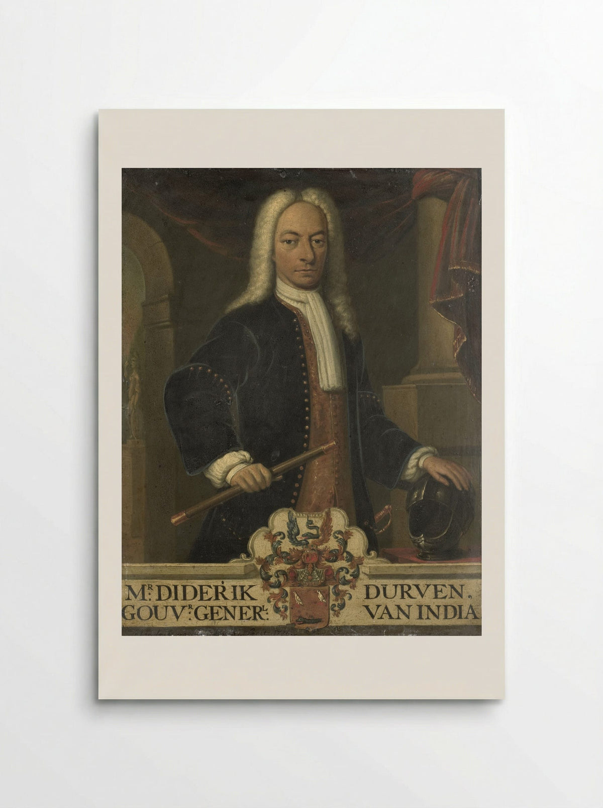 Portrait of Diederik van Durven - Hendrik van den Bosch - Poster