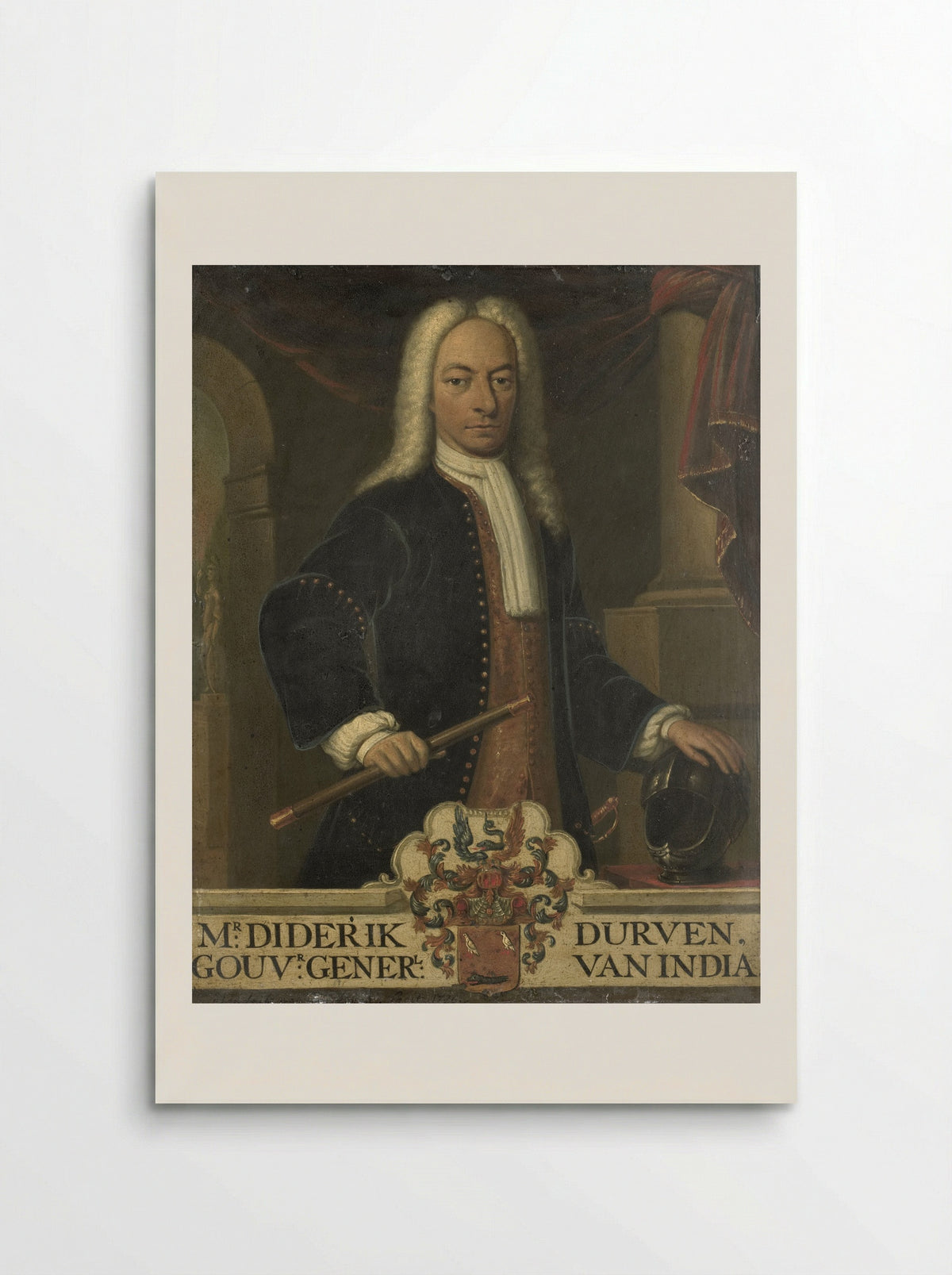 Portrait of Diederik van Durven - Hendrik van den Bosch - Poster