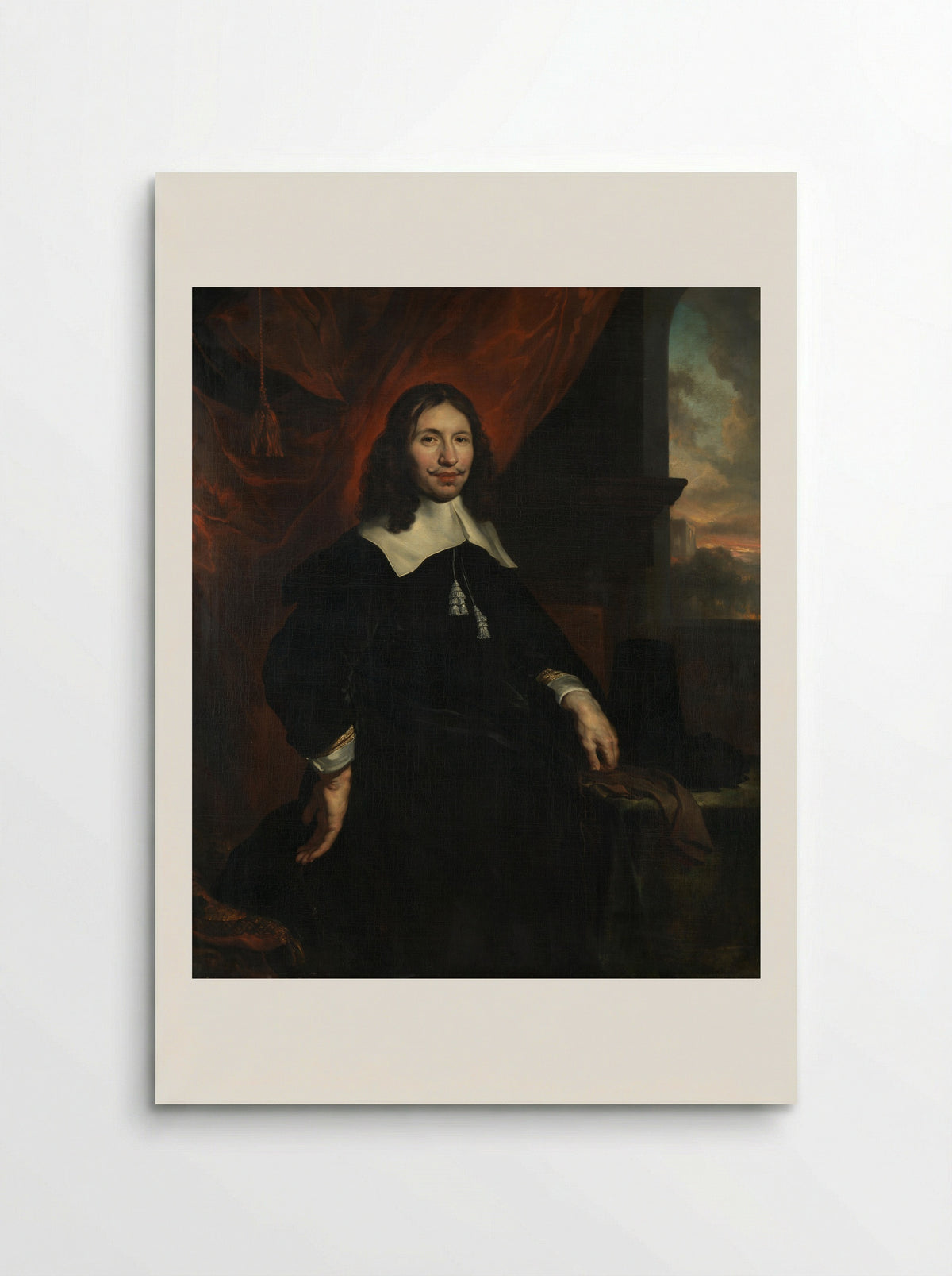 Portrait of Dionijs Wijnands - Jan van Noordt - Poster