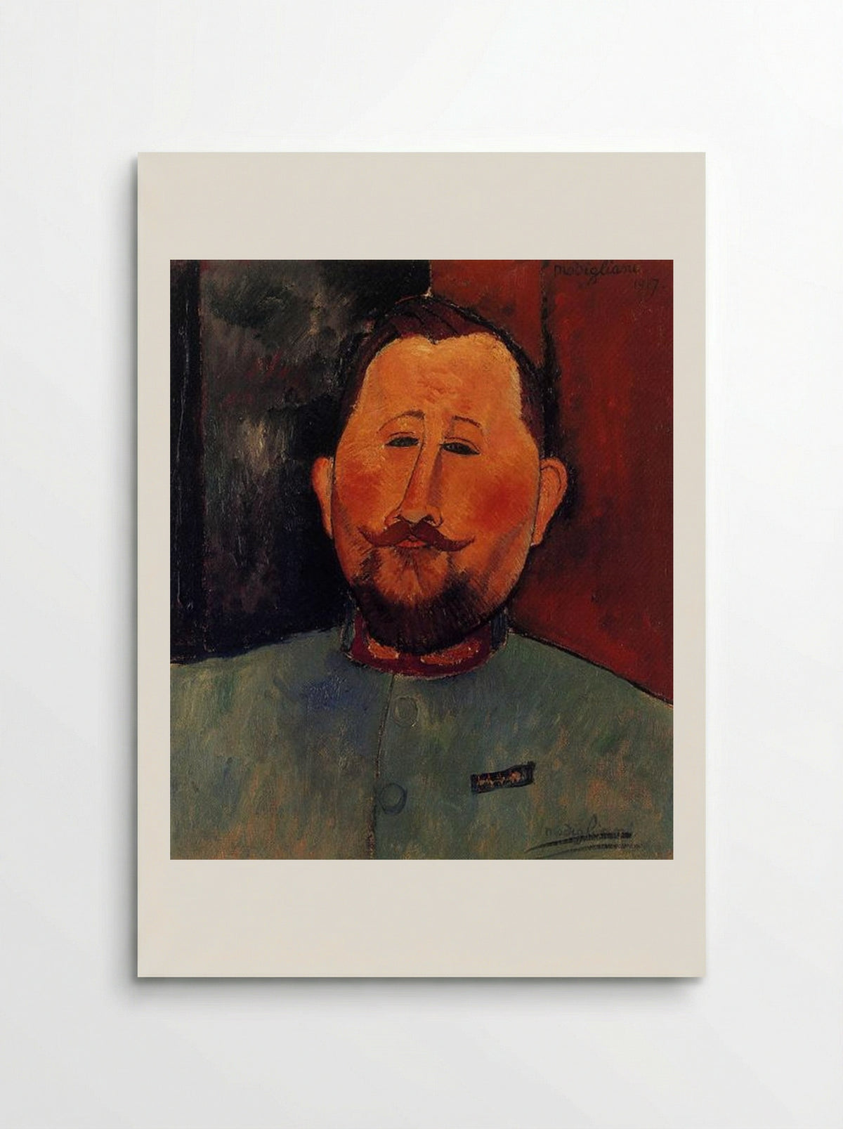 Portrait of Doctor Devaraigne - Amedeo Modigliani - Poster