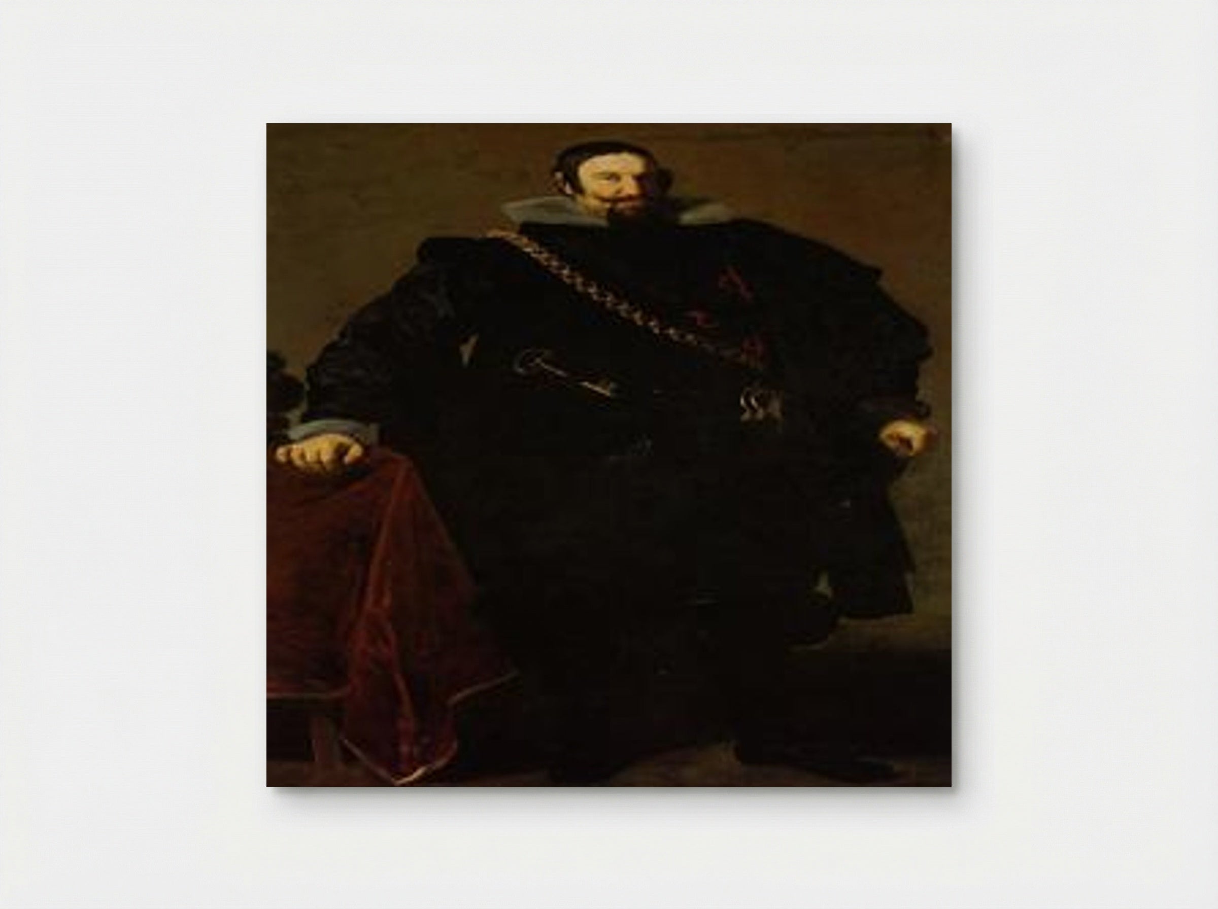 Portrait of Don Gaspar de Guzmán, Count-Duke of Olivares - Diego Velázquez - Poster