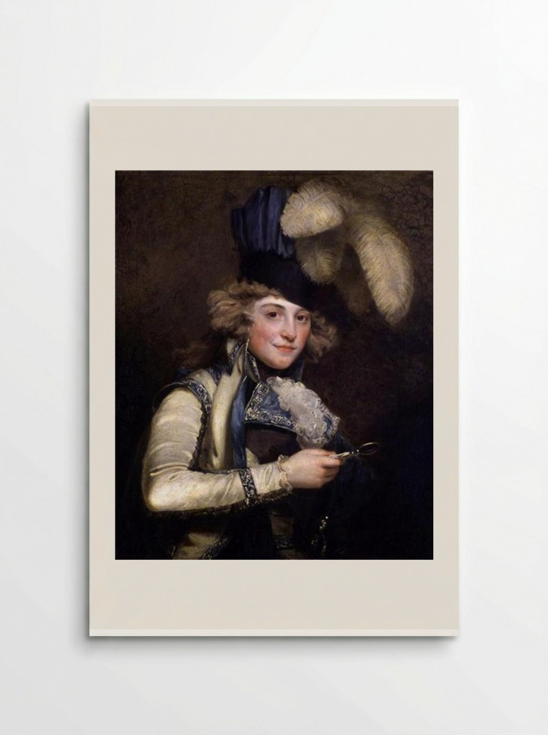 Portrait of Dorothy Jordan as Hypolita - John Hoppner - Poster