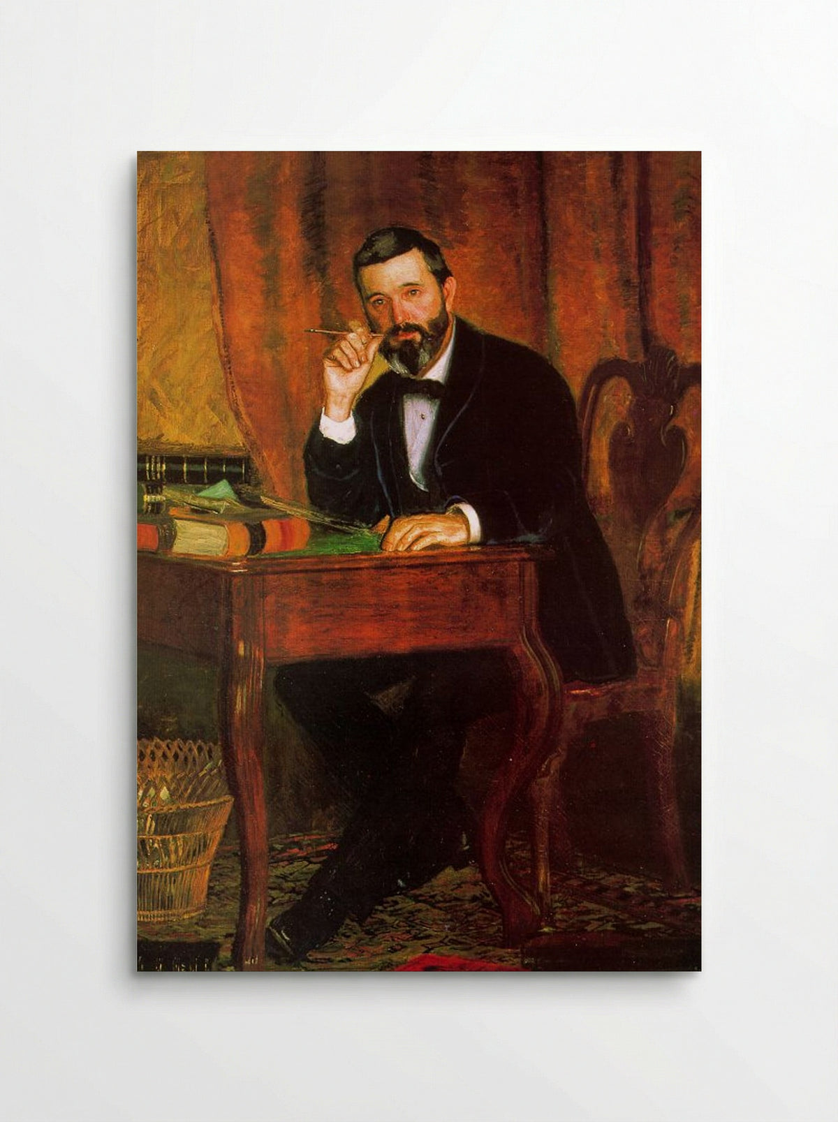 Portrait of Dr. Horatio C. Wood - Thomas Eakins - Poster