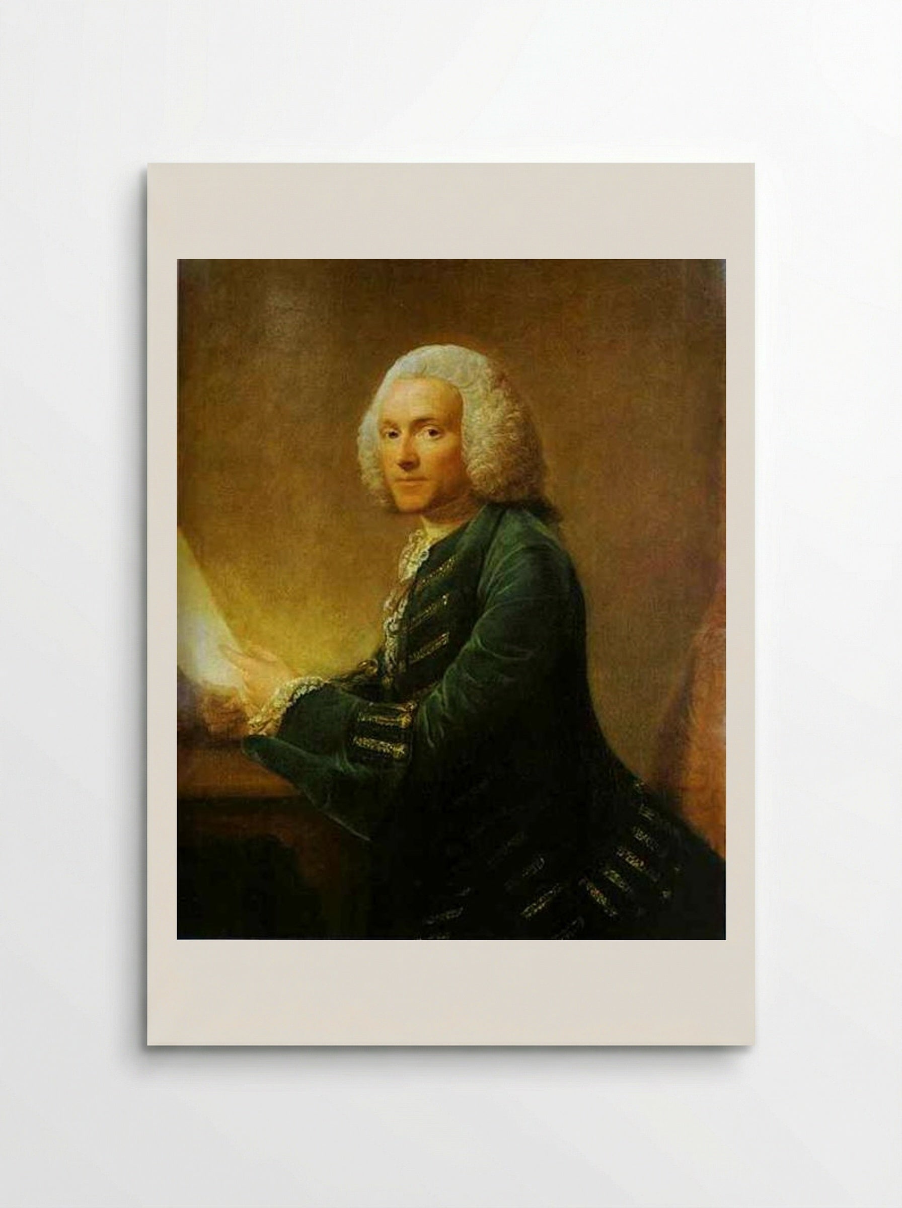 Portrait of Dr. William Hunter - Allan Ramsay - Poster