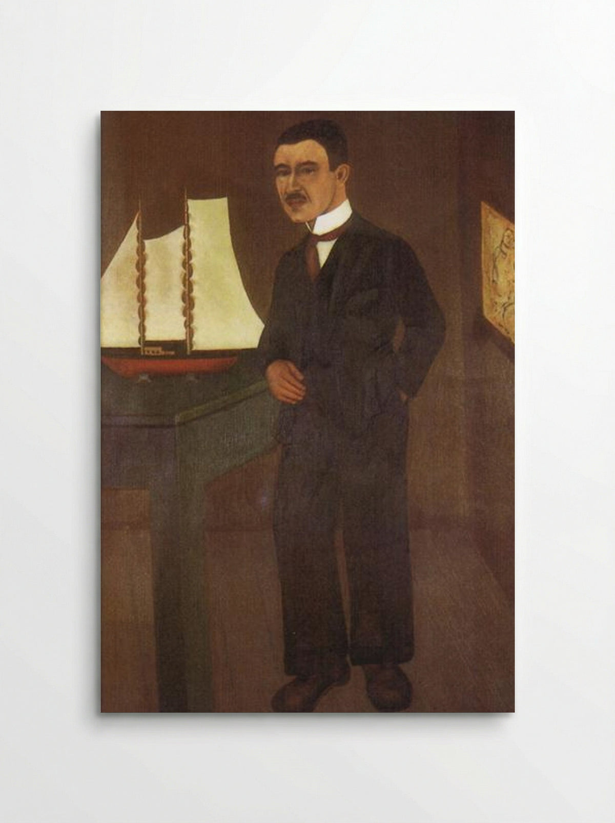 Portrait of Dr. Leo Eloesser - Frida Kahlo - Poster
